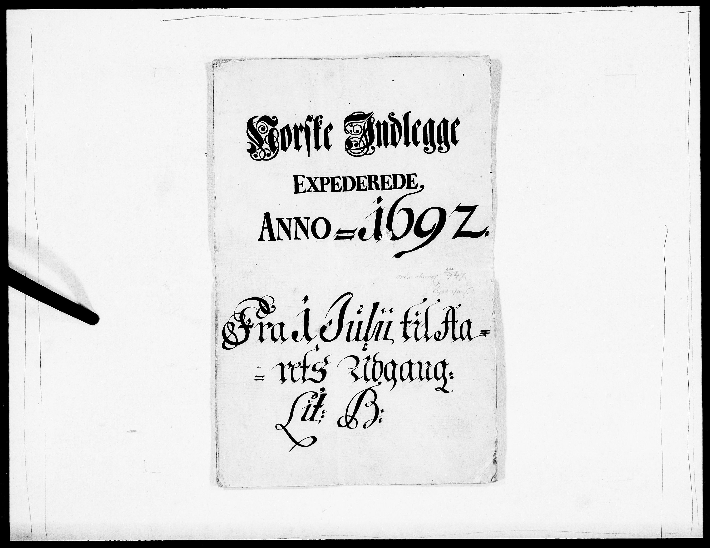 Danske Kanselli 1572-1799, AV/RA-EA-3023/F/Fc/Fcc/Fcca/L0045: Norske innlegg 1572-1799, 1691-1693, p. 173