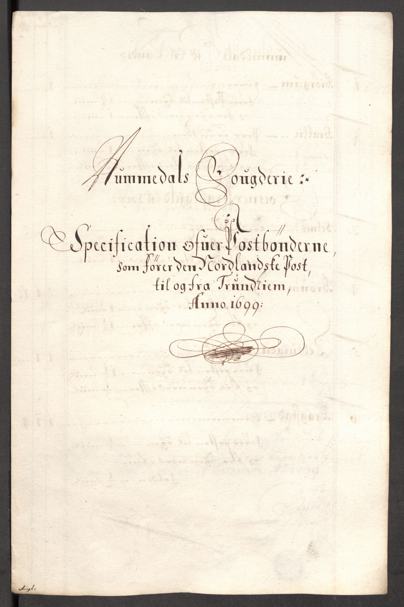 Rentekammeret inntil 1814, Reviderte regnskaper, Fogderegnskap, AV/RA-EA-4092/R64/L4426: Fogderegnskap Namdal, 1699-1700, p. 182