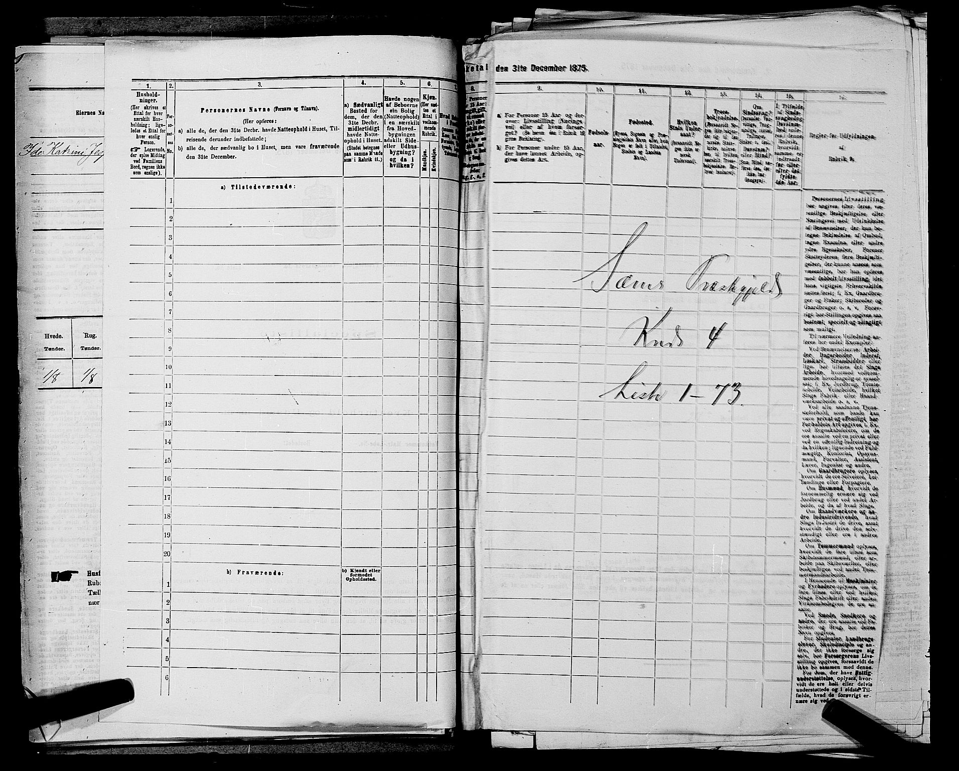 SAKO, 1875 census for 0721P Sem, 1875, p. 462