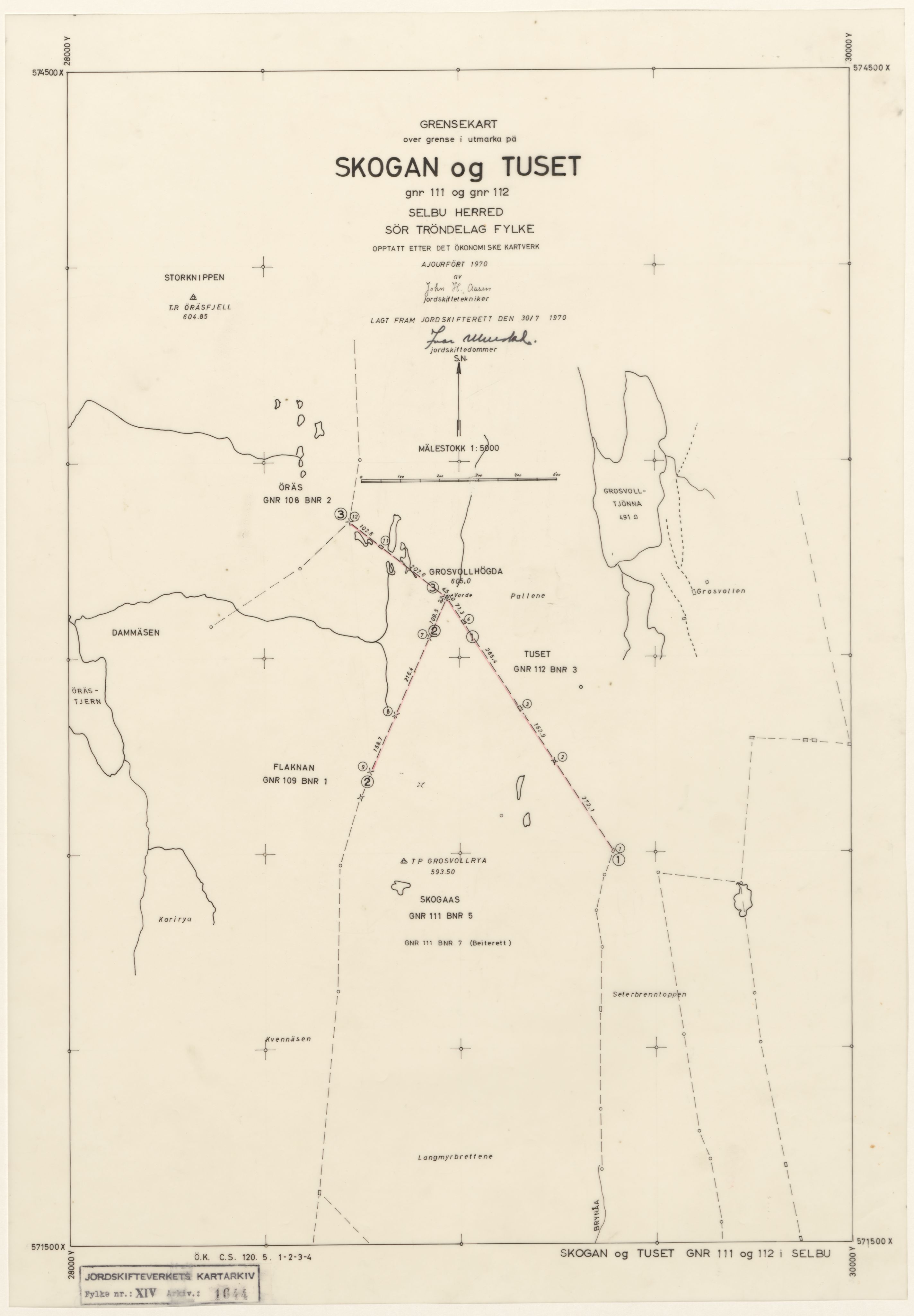 Jordskifteverkets kartarkiv, AV/RA-S-3929/T, 1859-1988, p. 2575