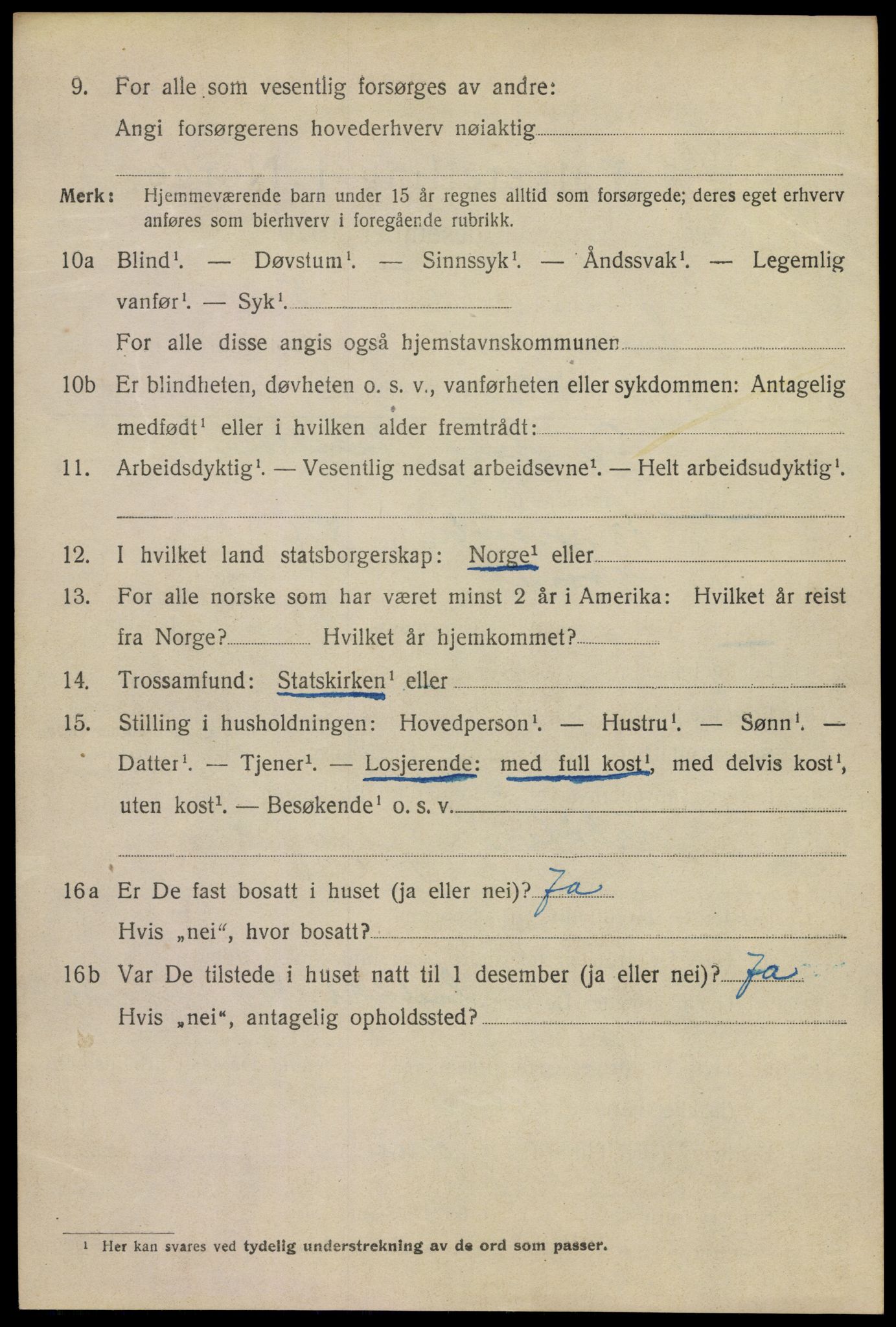 SAKO, 1920 census for Svelvik, 1920, p. 1646