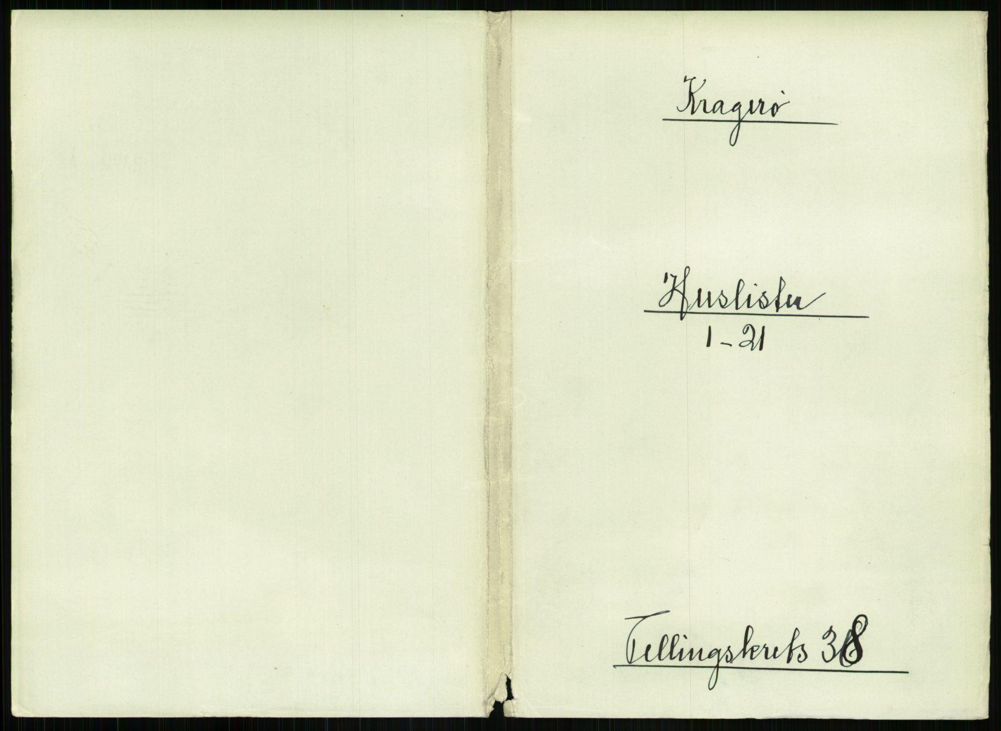 RA, 1891 census for 0801 Kragerø, 1891, p. 1552