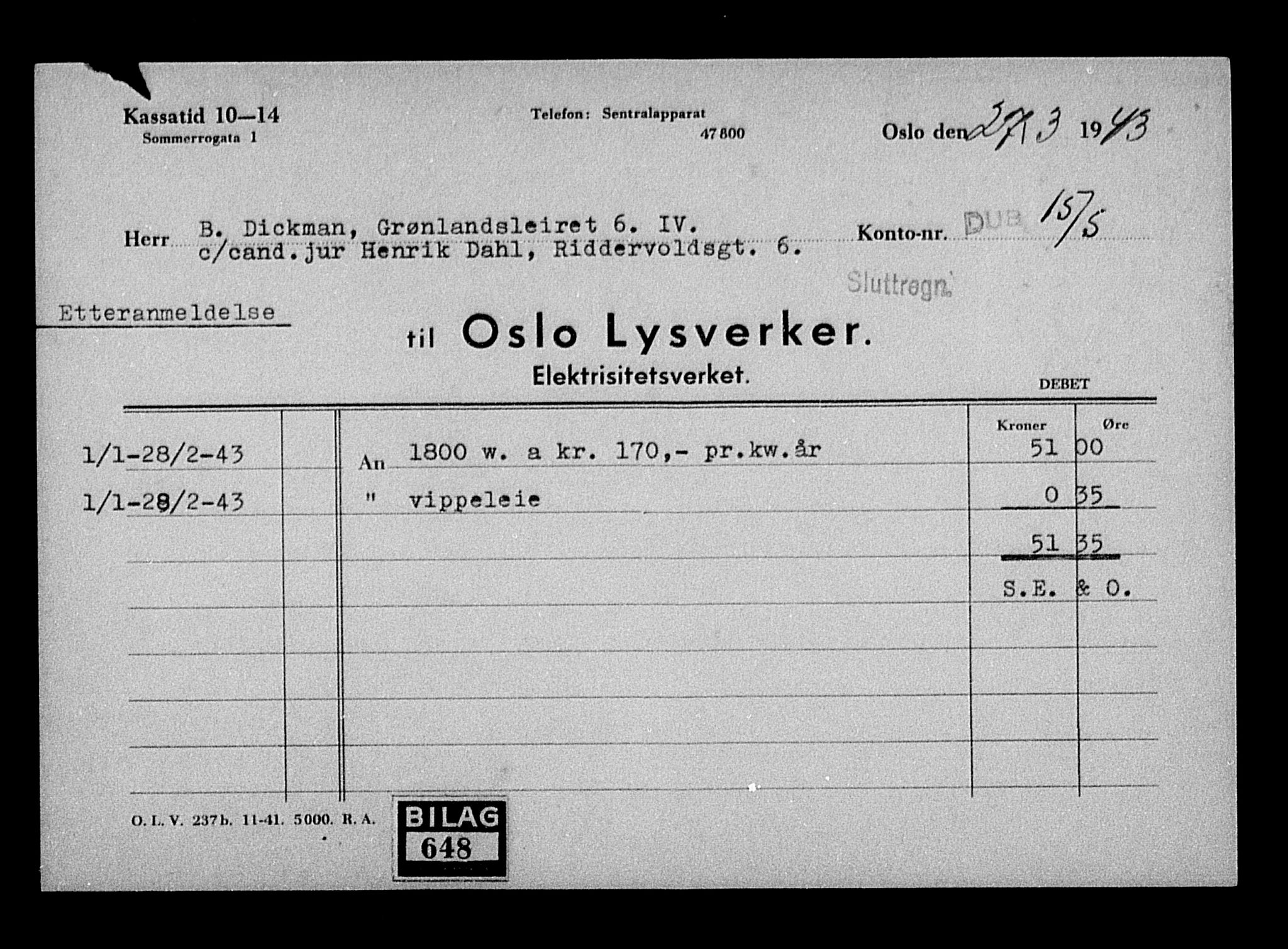 Justisdepartementet, Tilbakeføringskontoret for inndratte formuer, AV/RA-S-1564/H/Hc/Hcc/L0930: --, 1945-1947, p. 247