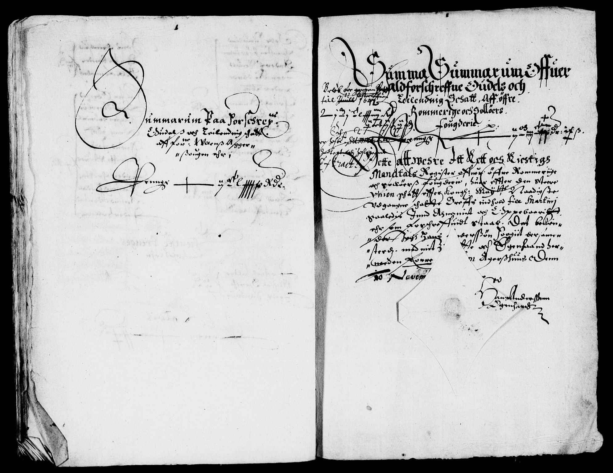 Rentekammeret inntil 1814, Reviderte regnskaper, Lensregnskaper, AV/RA-EA-5023/R/Rb/Rba/L0167: Akershus len, 1642-1643