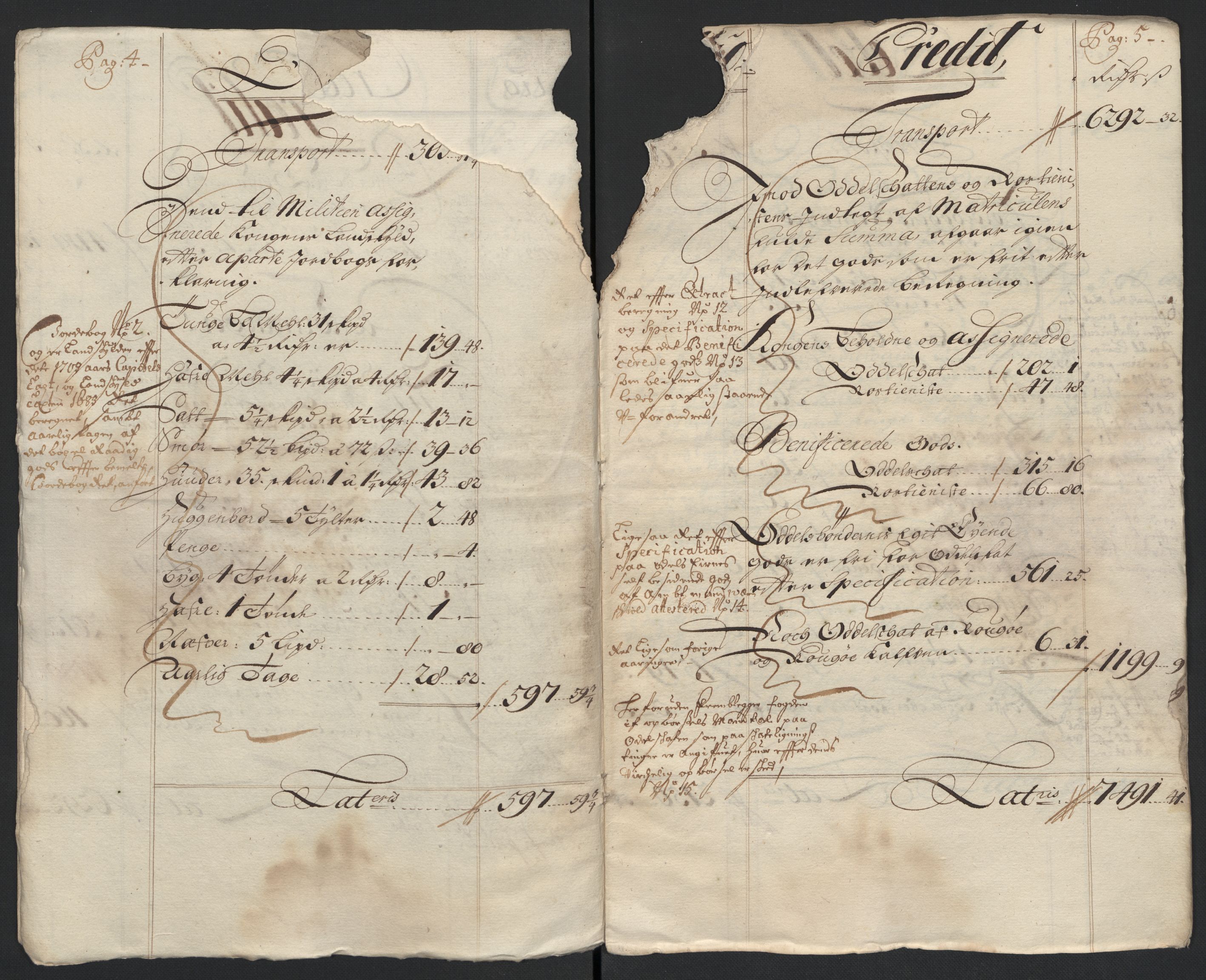 Rentekammeret inntil 1814, Reviderte regnskaper, Fogderegnskap, AV/RA-EA-4092/R04/L0135: Fogderegnskap Moss, Onsøy, Tune, Veme og Åbygge, 1709-1710, p. 16