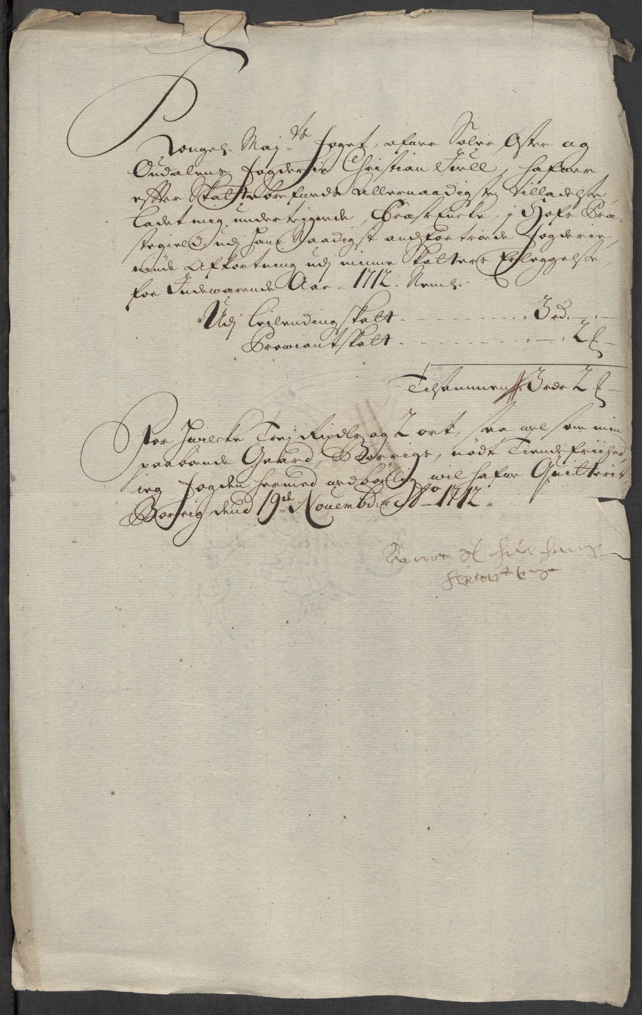 Rentekammeret inntil 1814, Reviderte regnskaper, Fogderegnskap, RA/EA-4092/R13/L0849: Fogderegnskap Solør, Odal og Østerdal, 1712, p. 356