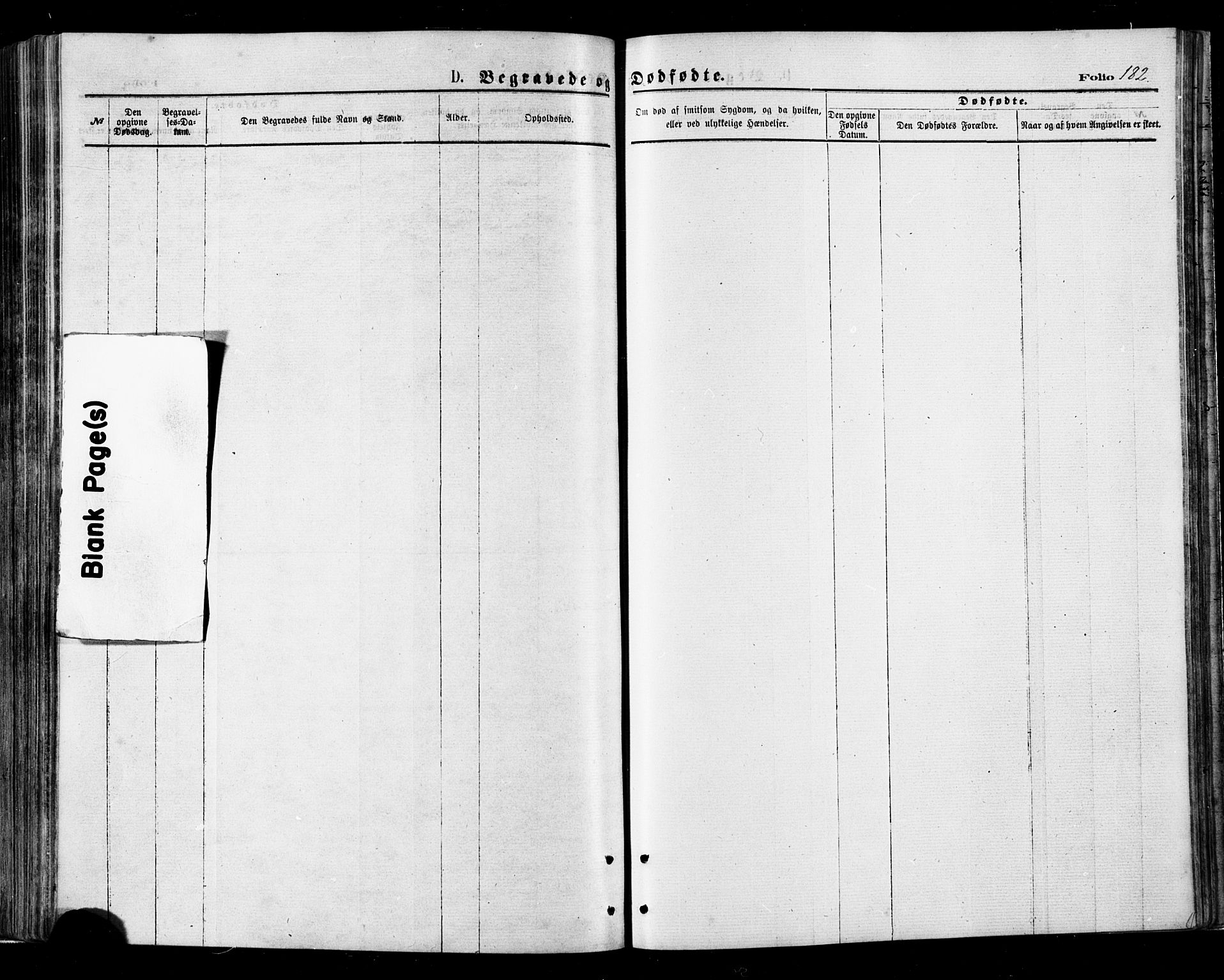 Ministerialprotokoller, klokkerbøker og fødselsregistre - Nordland, AV/SAT-A-1459/895/L1370: Parish register (official) no. 895A05, 1873-1884, p. 182