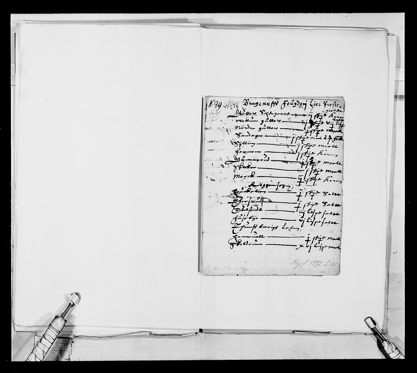 Stattholderembetet 1572-1771, AV/RA-EA-2870/Ek/L0021/0001: Jordebøker 1633-1658: / Adelsjordebøker innlevert til hyllingen i august 1648 og senere, 1648-1649, p. 177