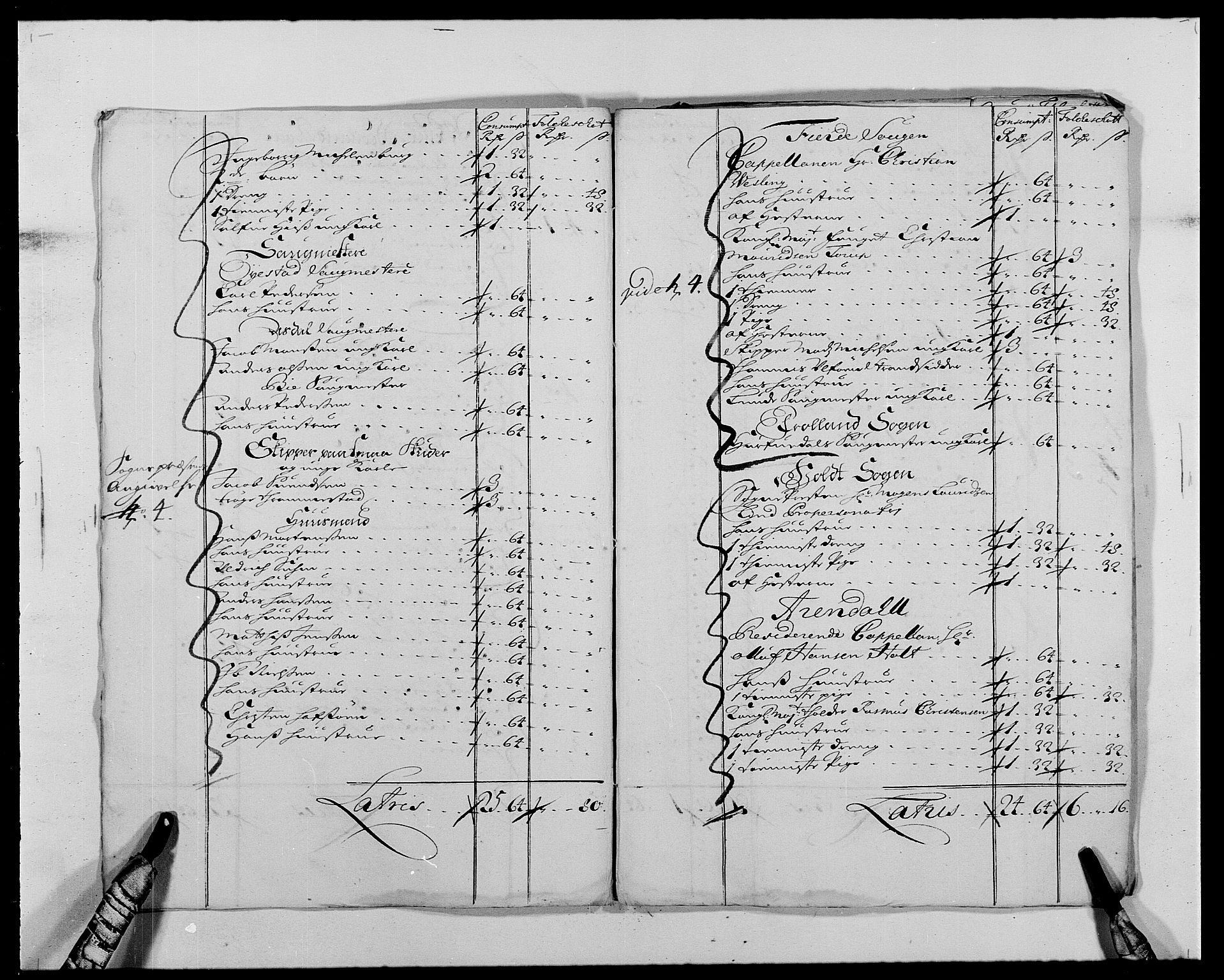 Rentekammeret inntil 1814, Reviderte regnskaper, Fogderegnskap, RA/EA-4092/R39/L2311: Fogderegnskap Nedenes, 1690-1692, p. 237