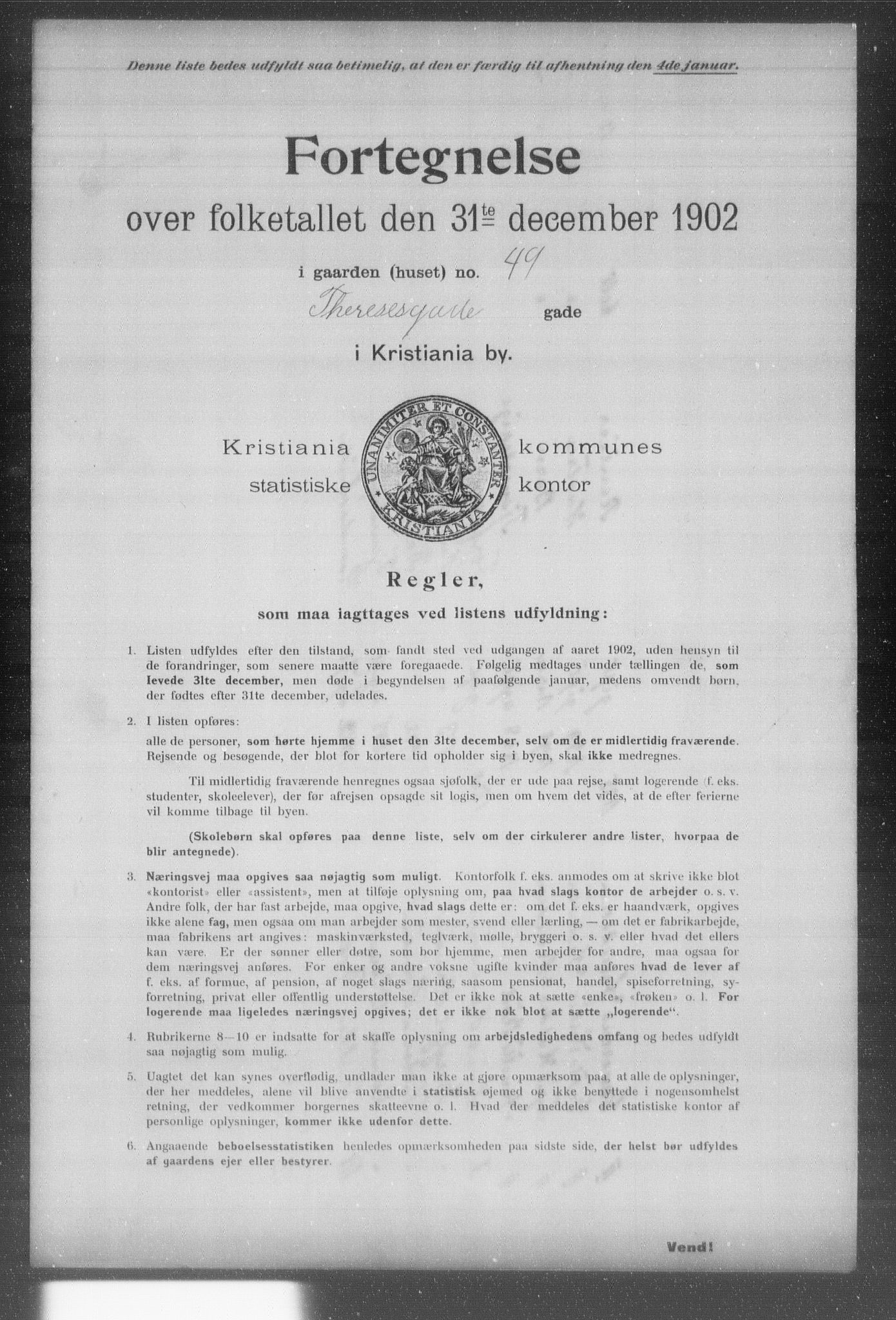 OBA, Municipal Census 1902 for Kristiania, 1902, p. 24176