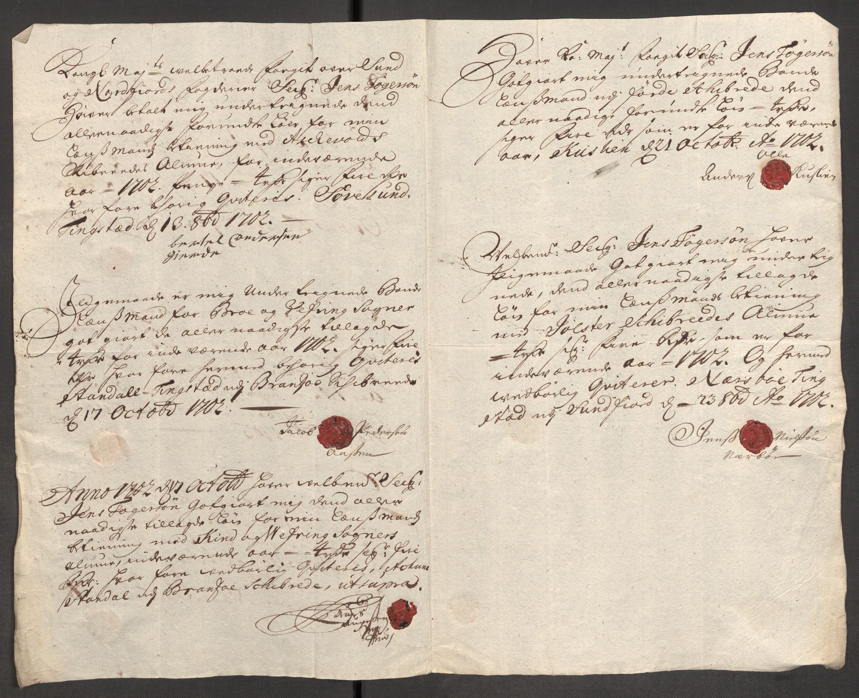 Rentekammeret inntil 1814, Reviderte regnskaper, Fogderegnskap, AV/RA-EA-4092/R53/L3426: Fogderegnskap Sunn- og Nordfjord, 1702, p. 220