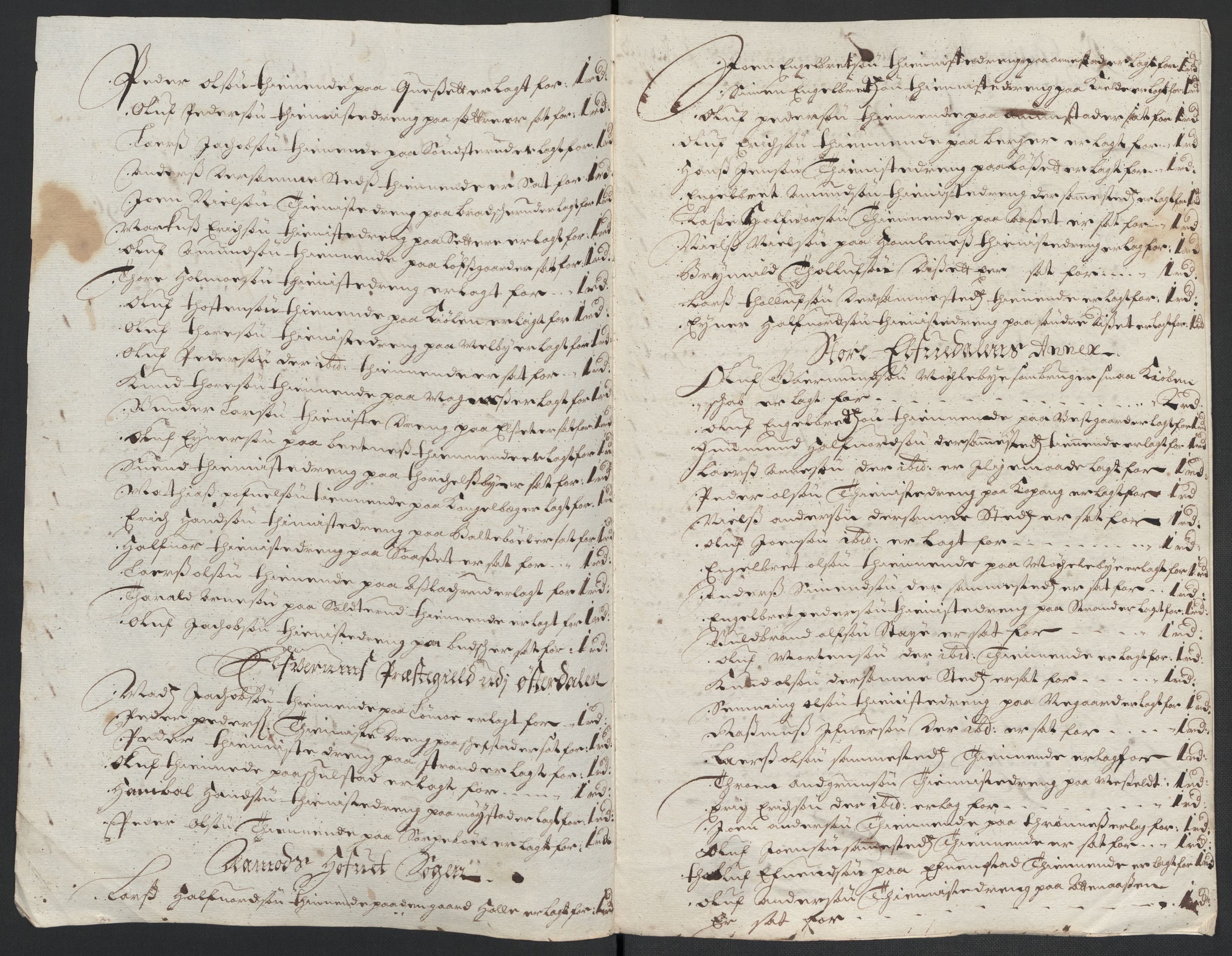 Rentekammeret inntil 1814, Reviderte regnskaper, Fogderegnskap, AV/RA-EA-4092/R13/L0834: Fogderegnskap Solør, Odal og Østerdal, 1696, p. 294