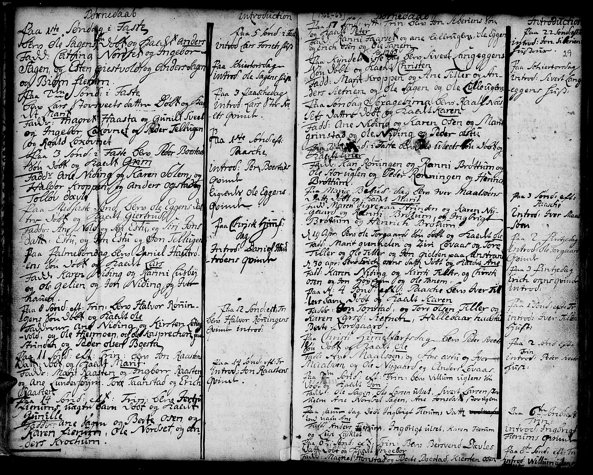 Ministerialprotokoller, klokkerbøker og fødselsregistre - Sør-Trøndelag, SAT/A-1456/618/L0437: Parish register (official) no. 618A02, 1749-1782, p. 29
