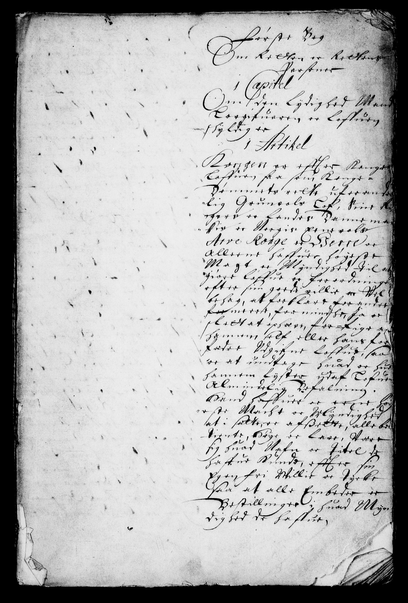 Danske Kanselli, Skapsaker, RA/EA-4061/G/L0009: Tillegg til skapsakene, 1666-1688, p. 4