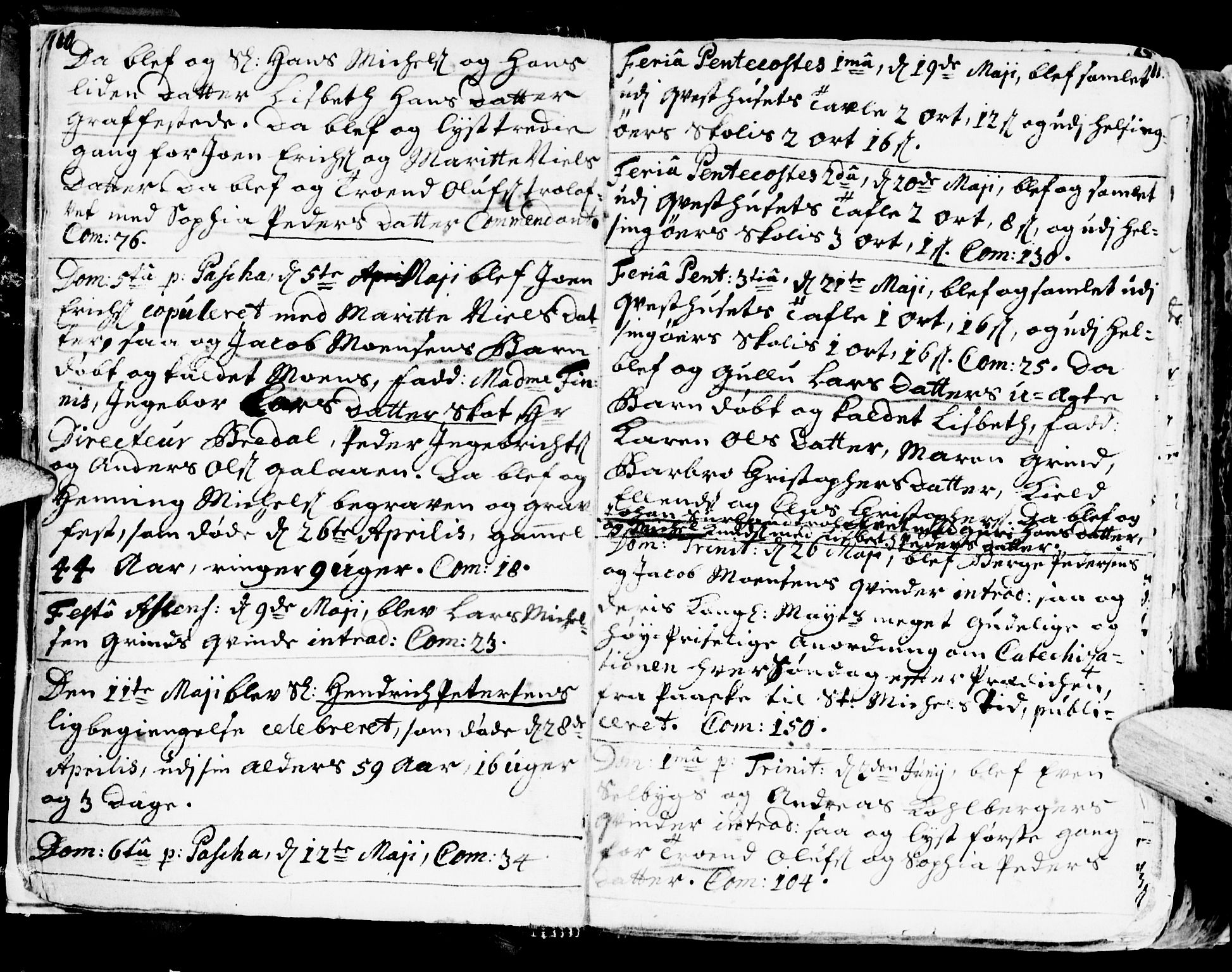 Ministerialprotokoller, klokkerbøker og fødselsregistre - Sør-Trøndelag, SAT/A-1456/681/L0924: Parish register (official) no. 681A02, 1720-1731, p. 10-11
