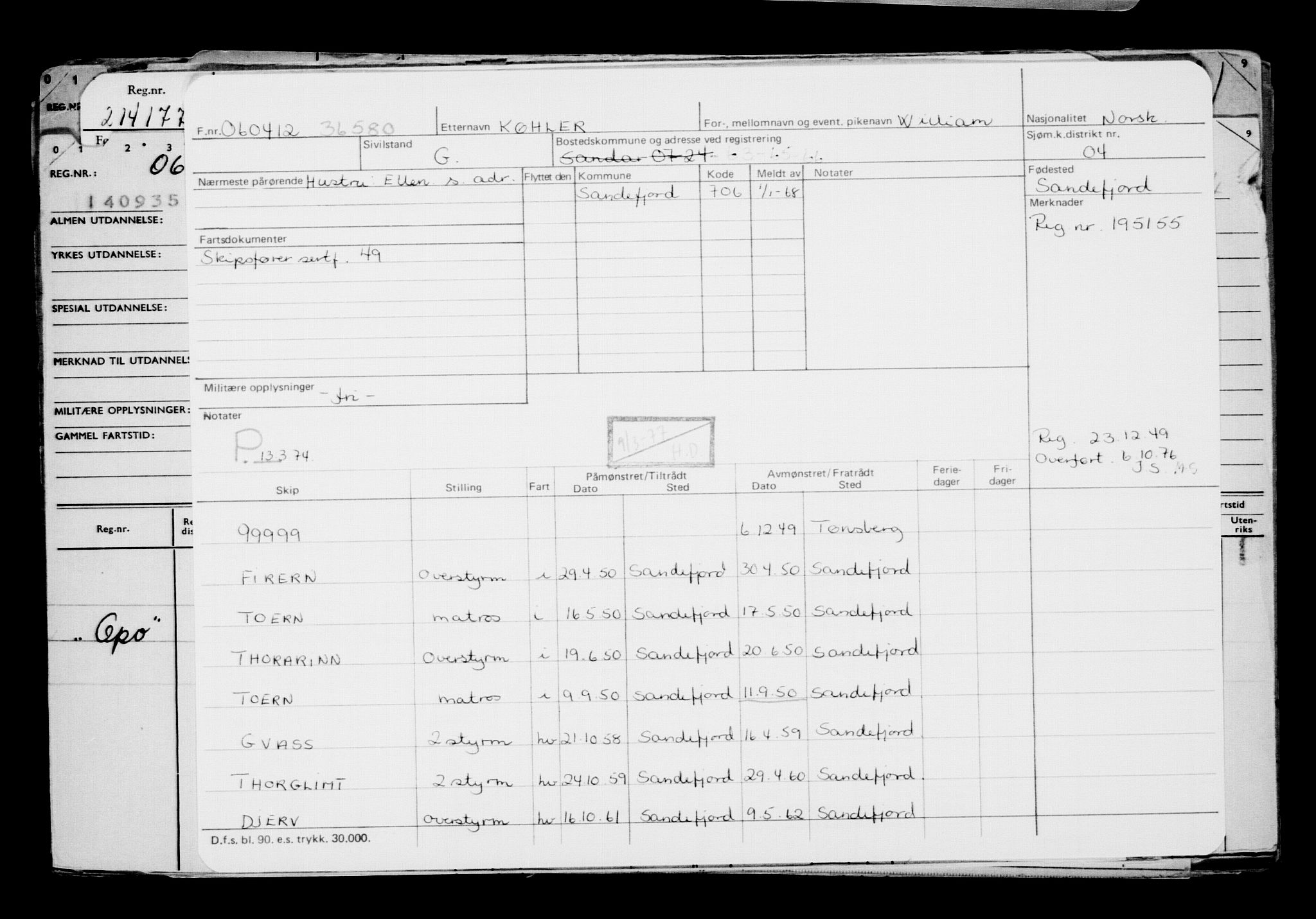 Direktoratet for sjømenn, AV/RA-S-3545/G/Gb/L0103: Hovedkort, 1912, p. 636