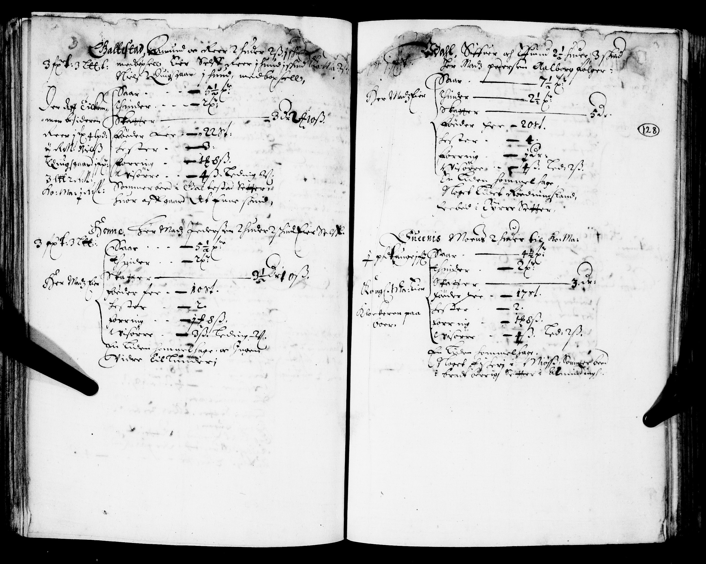 Rentekammeret inntil 1814, Realistisk ordnet avdeling, AV/RA-EA-4070/N/Nb/Nba/L0018: Hadeland og Valdres fogderi, 3. del, 1669, p. 127b-128a