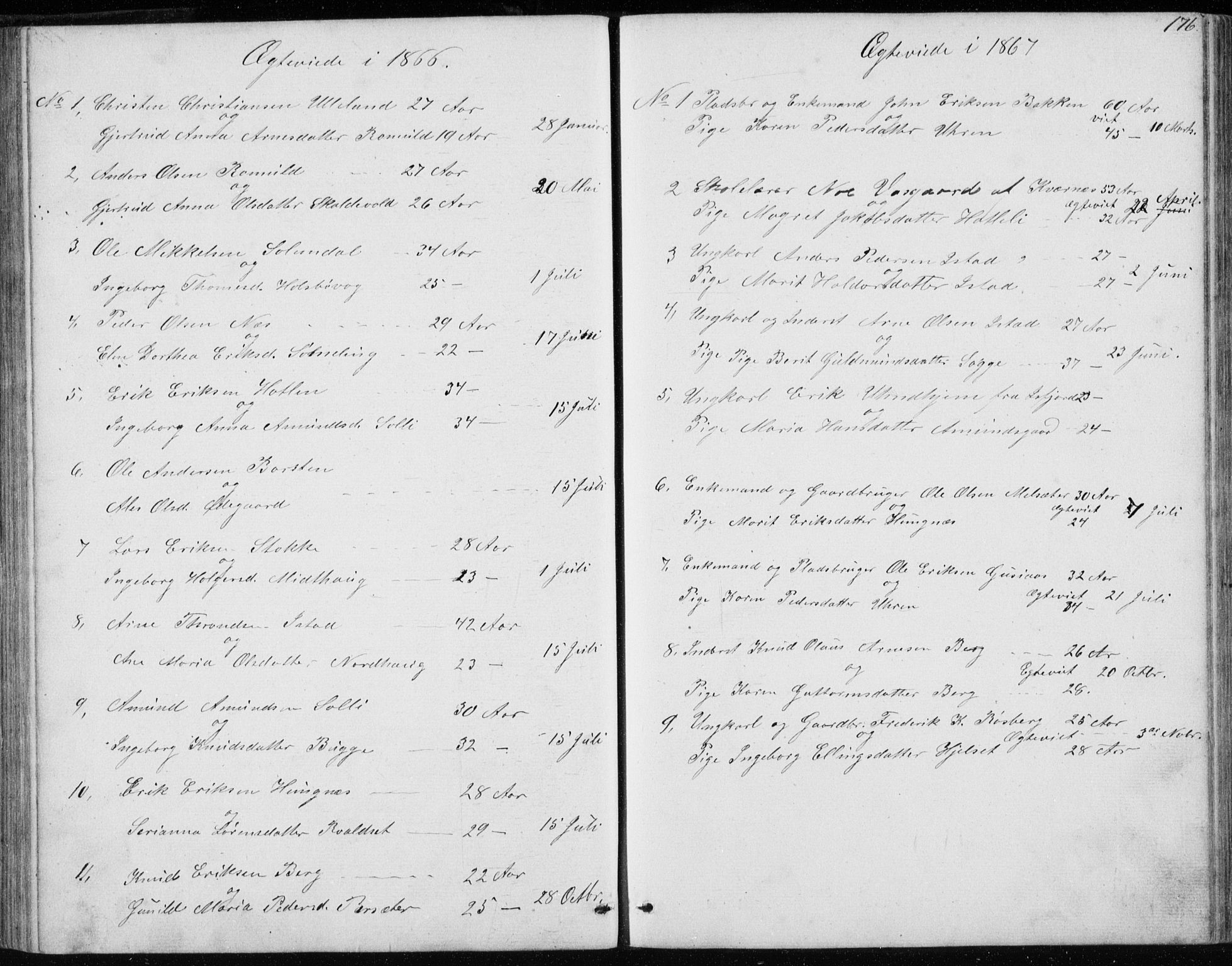 Ministerialprotokoller, klokkerbøker og fødselsregistre - Møre og Romsdal, SAT/A-1454/557/L0684: Parish register (copy) no. 557C02, 1863-1944, p. 176
