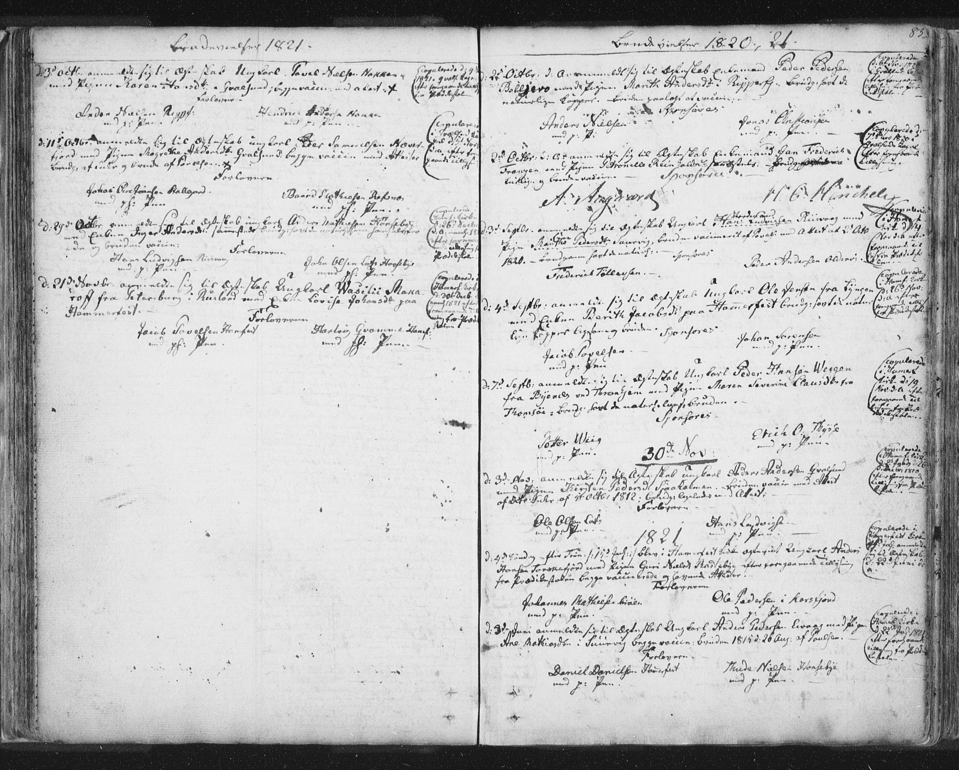 Hammerfest sokneprestkontor, SATØ/S-1347/H/Ha/L0002.kirke: Parish register (official) no. 2, 1751-1821, p. 83