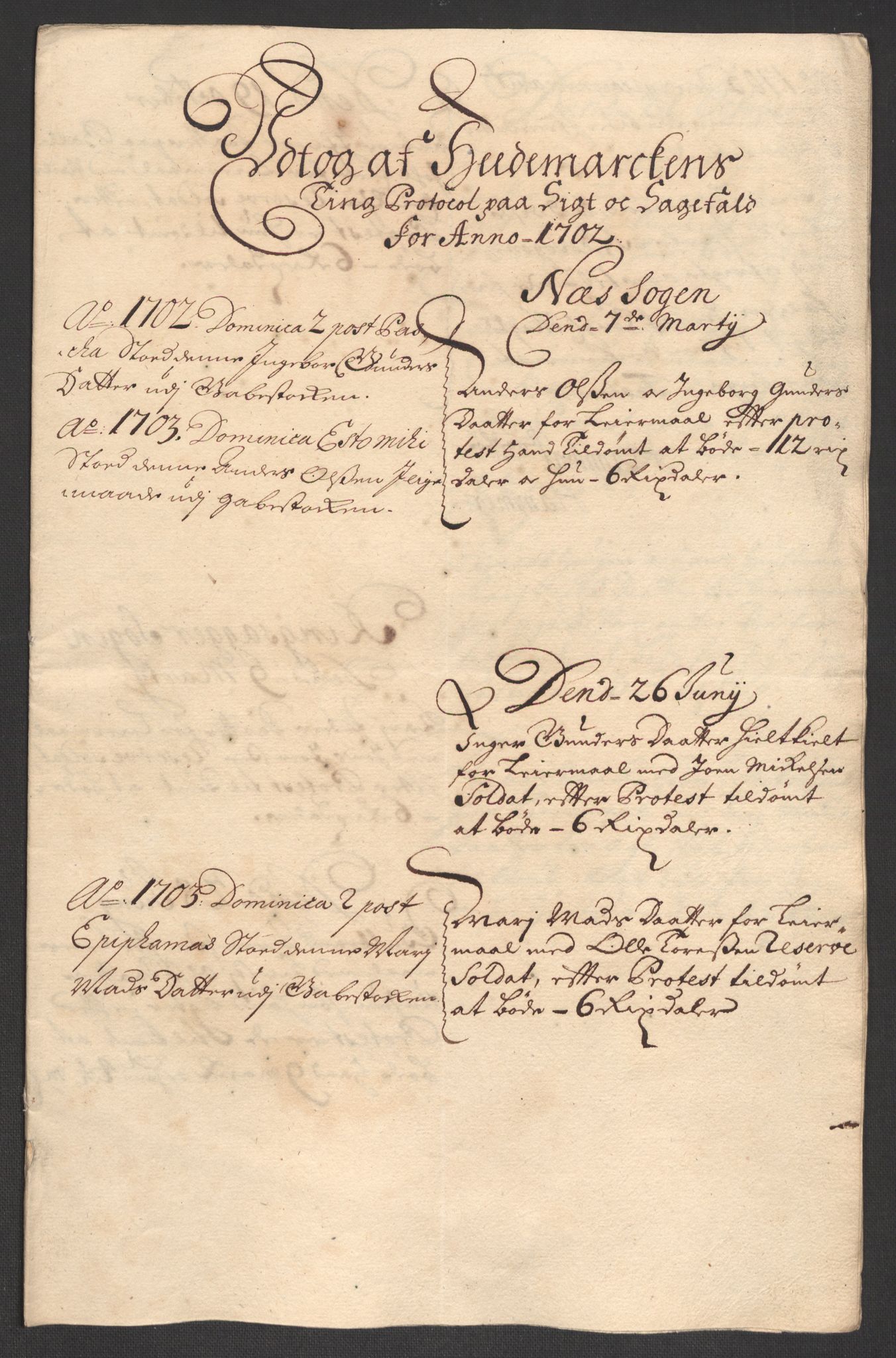 Rentekammeret inntil 1814, Reviderte regnskaper, Fogderegnskap, RA/EA-4092/R16/L1040: Fogderegnskap Hedmark, 1701-1702, p. 270