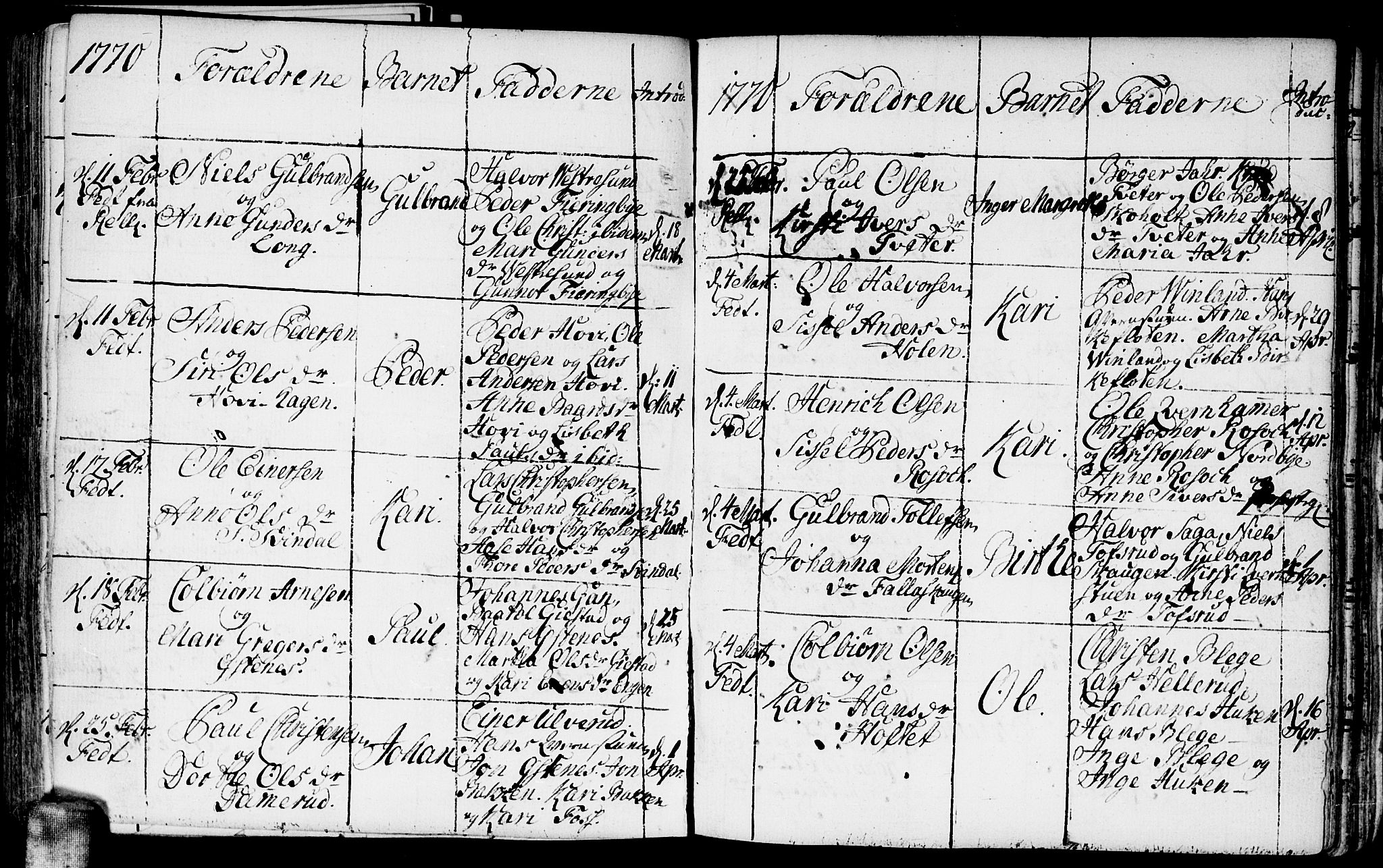 Fet prestekontor Kirkebøker, AV/SAO-A-10370a/F/Fa/L0004: Parish register (official) no. I 4, 1751-1773, p. 125