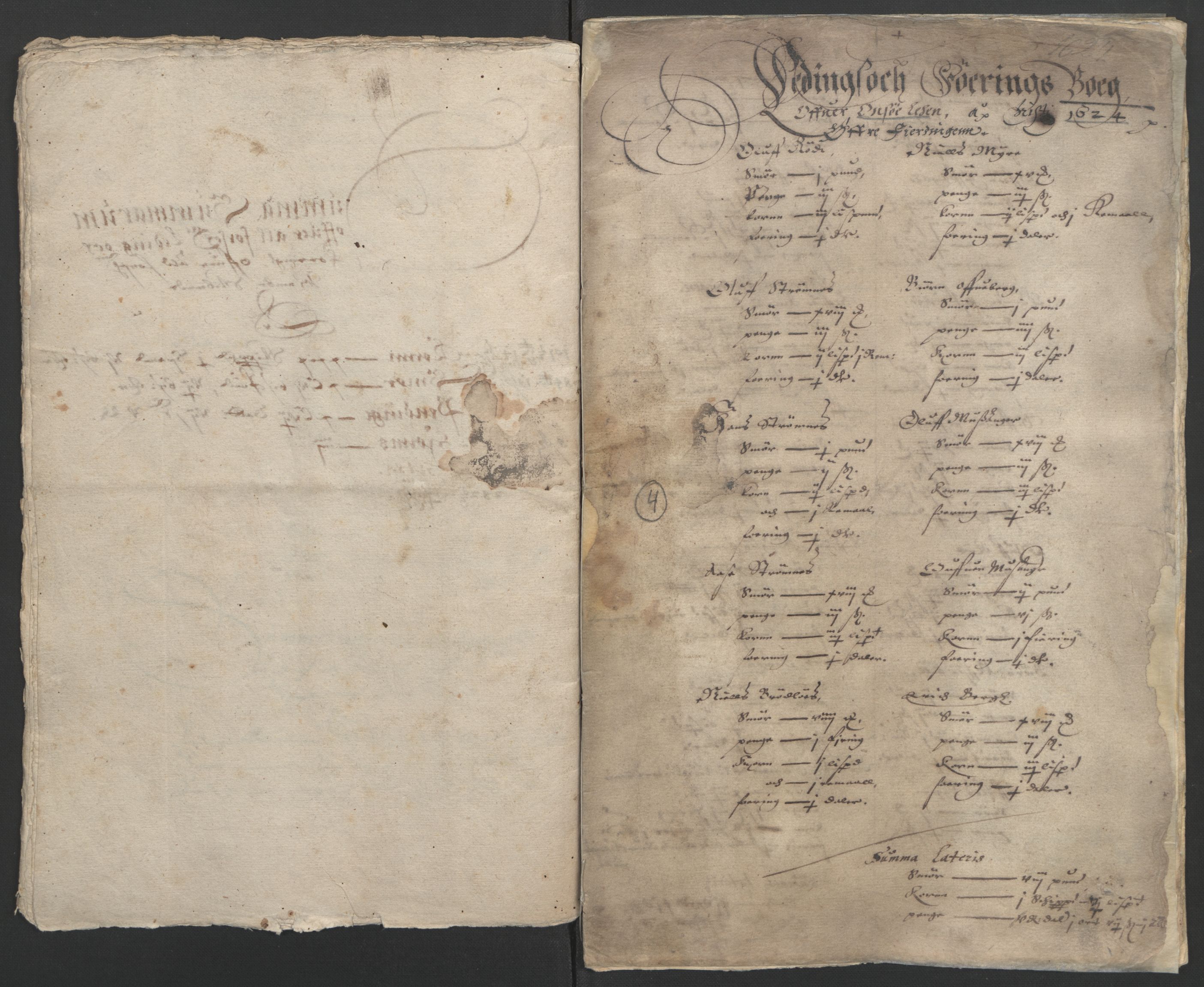 Stattholderembetet 1572-1771, AV/RA-EA-2870/Ek/L0002/0001: Jordebøker til utlikning av garnisonsskatt 1624-1626: / Jordebøker for noen vikværske len, 1624-1626, p. 97