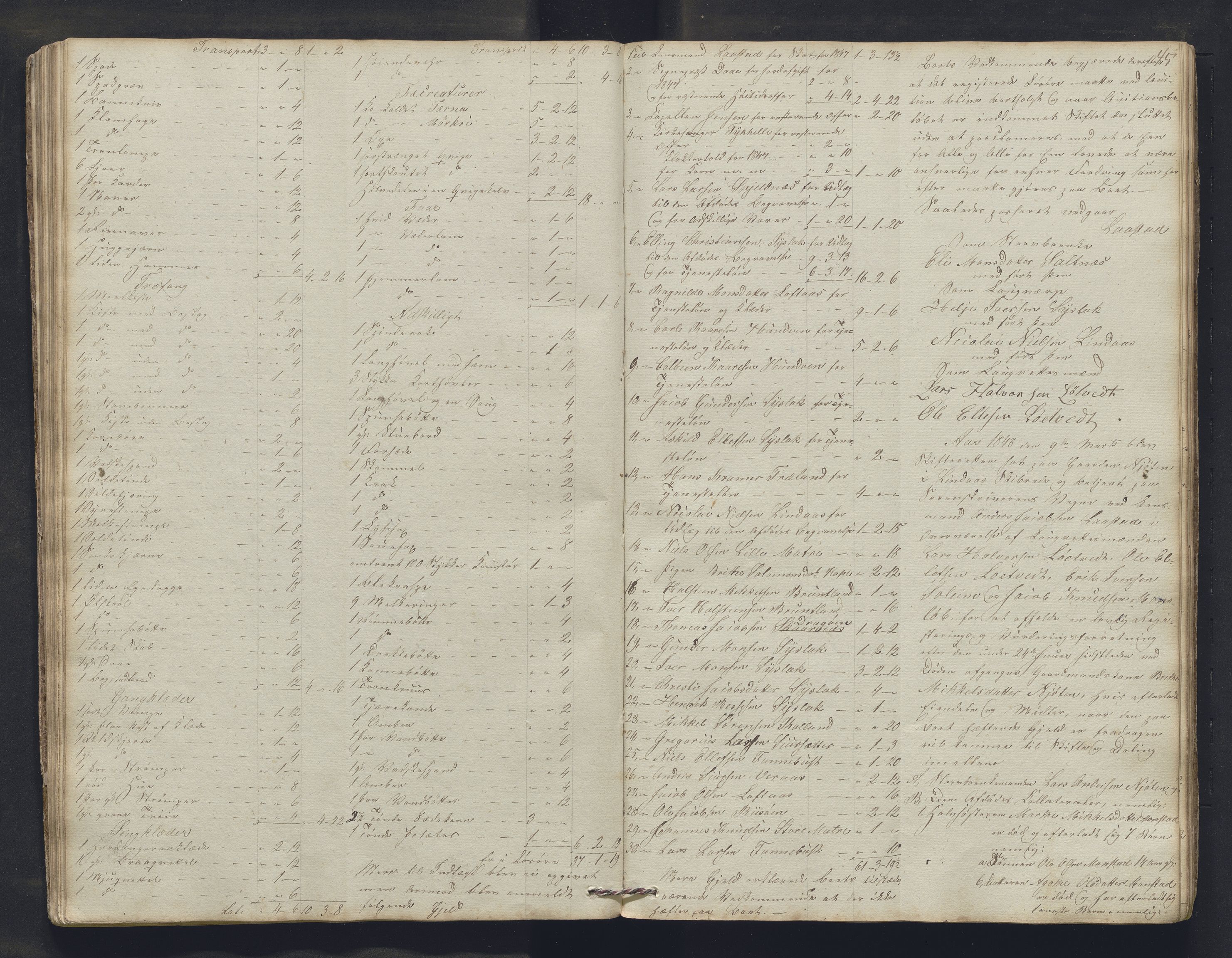 Nordhordland sorenskrivar, AV/SAB-A-2901/1/H/Hb/L0015: Registreringsprotokollar, 1846-1850, p. 45