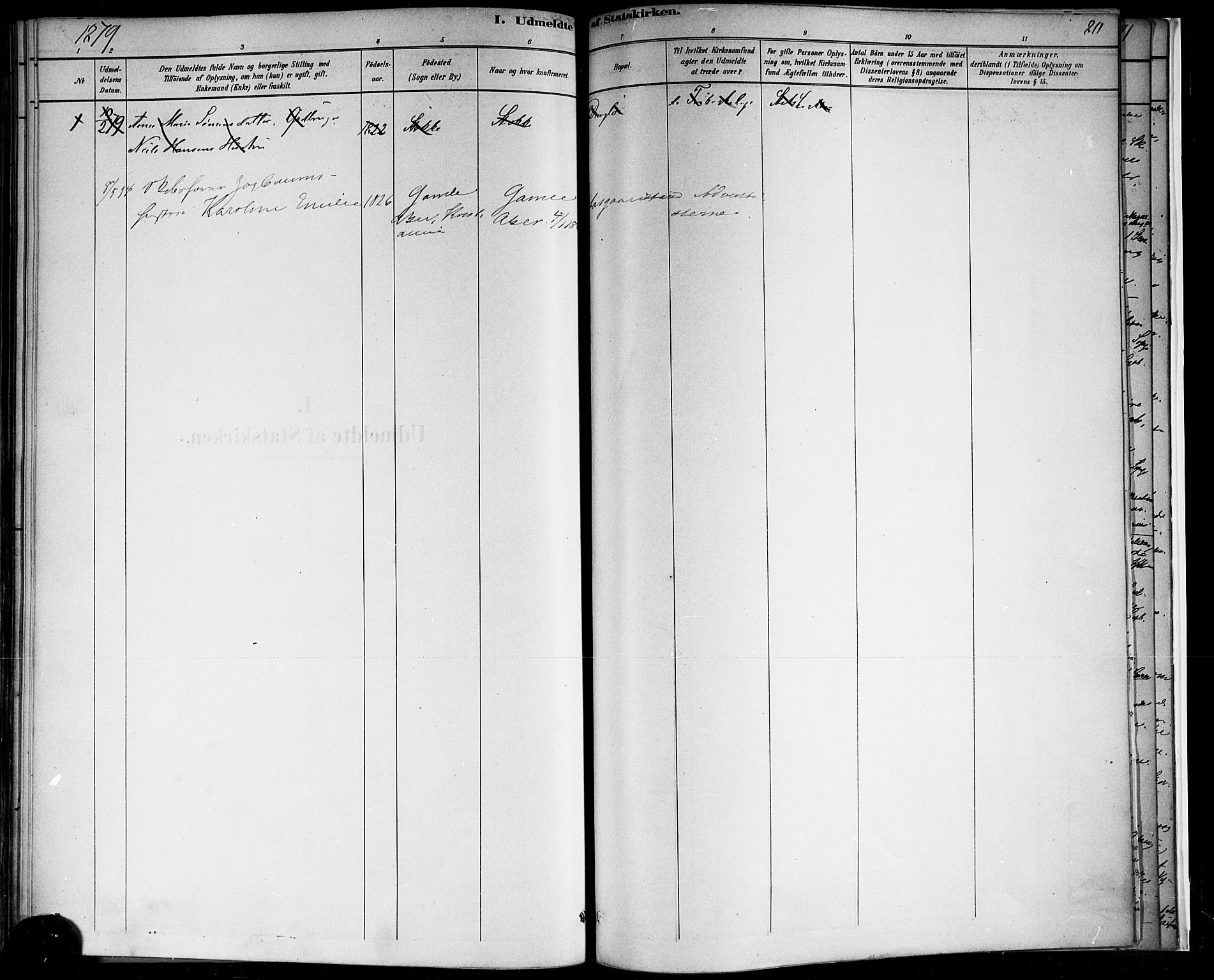 Borre kirkebøker, AV/SAKO-A-338/F/Fb/L0001: Parish register (official) no. II 1, 1878-1892, p. 80