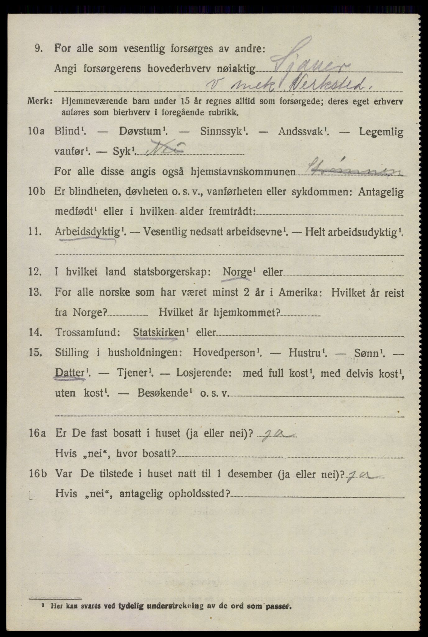 SAO, 1920 census for Skedsmo, 1920, p. 8384