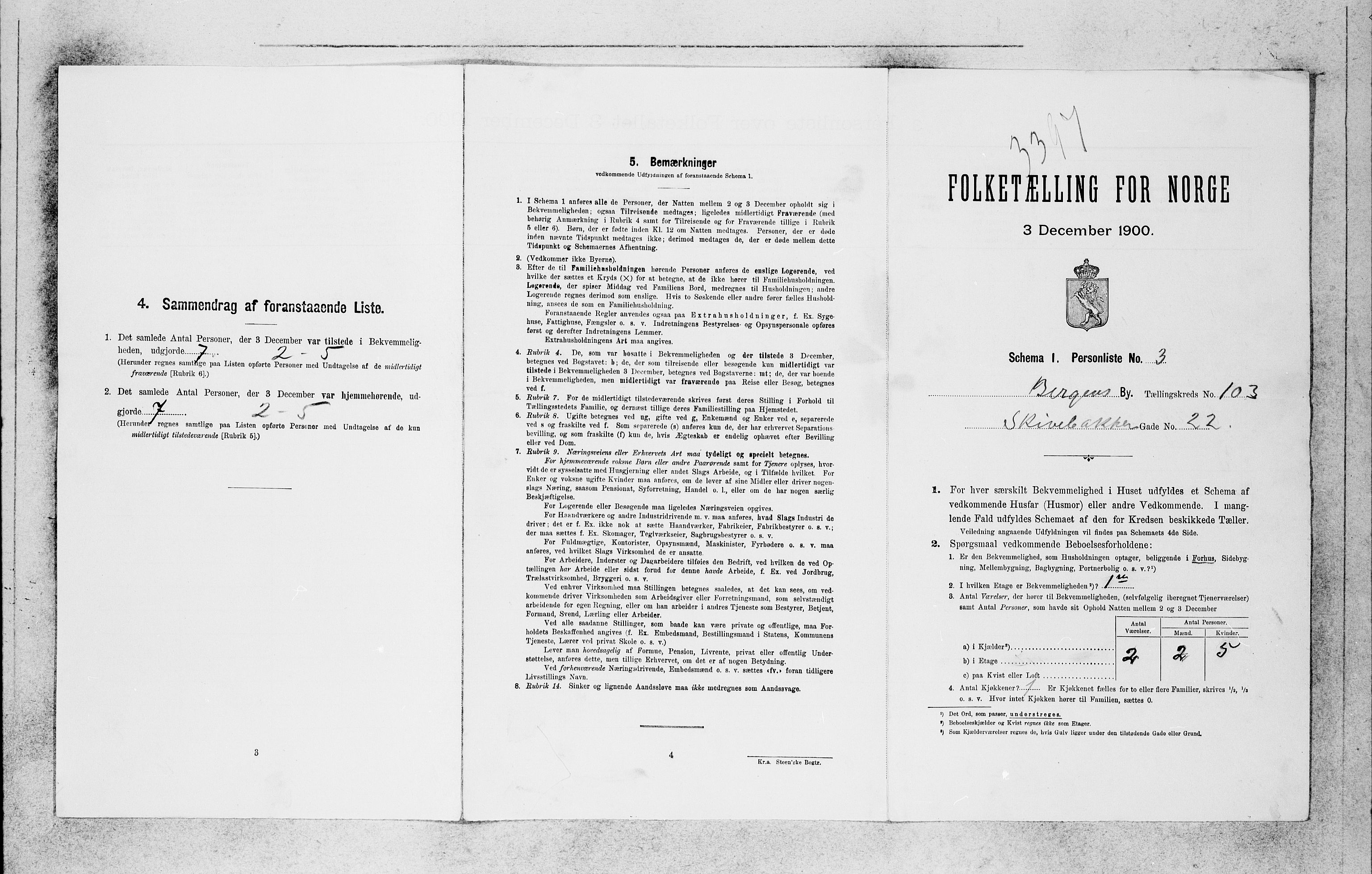 SAB, 1900 census for Bergen, 1900, p. 21502