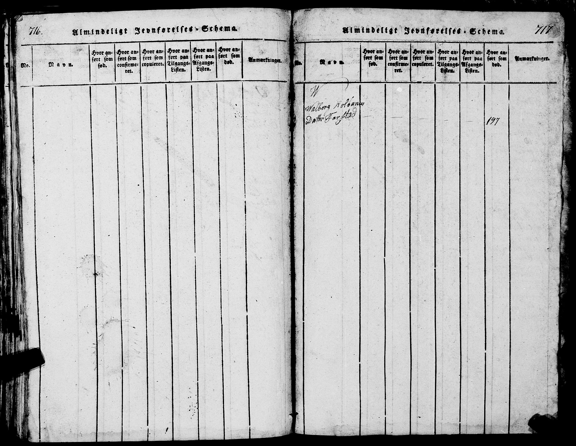 Ministerialprotokoller, klokkerbøker og fødselsregistre - Møre og Romsdal, SAT/A-1454/567/L0781: Parish register (copy) no. 567C01, 1818-1845, p. 716-717
