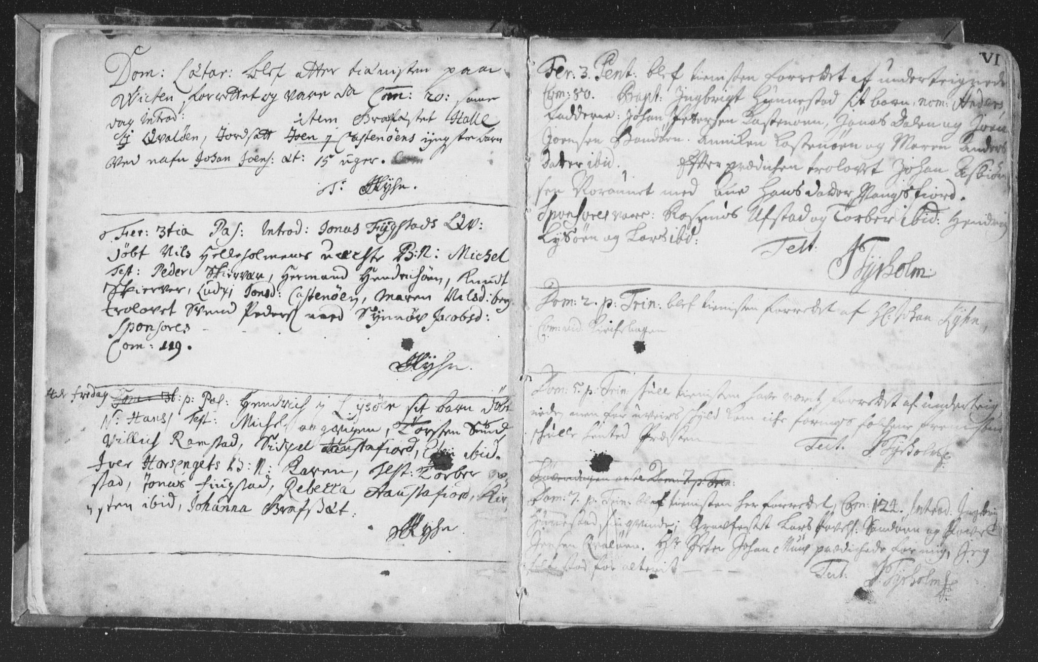 Ministerialprotokoller, klokkerbøker og fødselsregistre - Nord-Trøndelag, SAT/A-1458/786/L0685: Parish register (official) no. 786A01, 1710-1798, p. 6