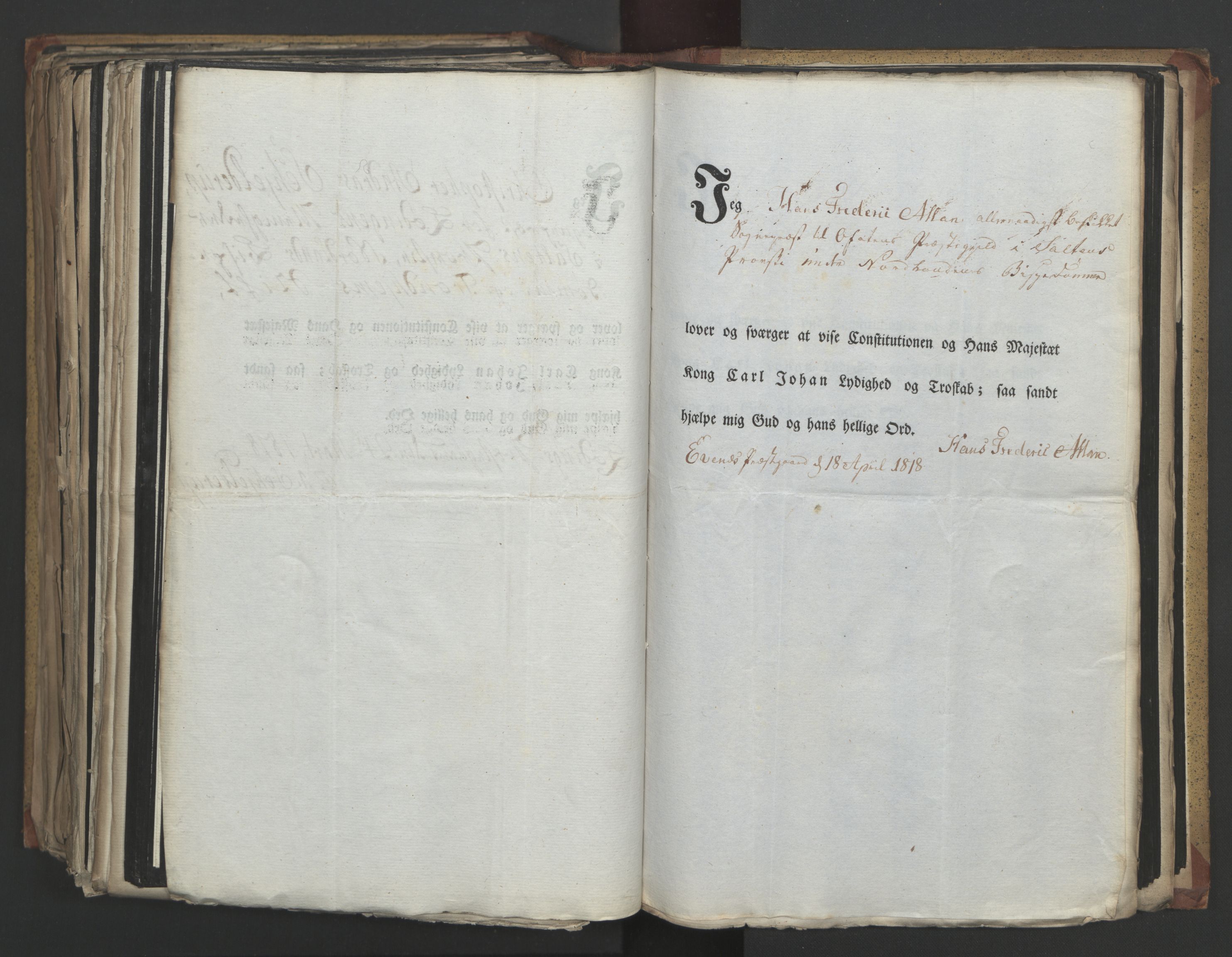 Statsrådsavdelingen i Stockholm, AV/RA-S-1003/D/Da/L0014: Regjeringsinnstillinger nr. 2890-3057, 1818, p. 478