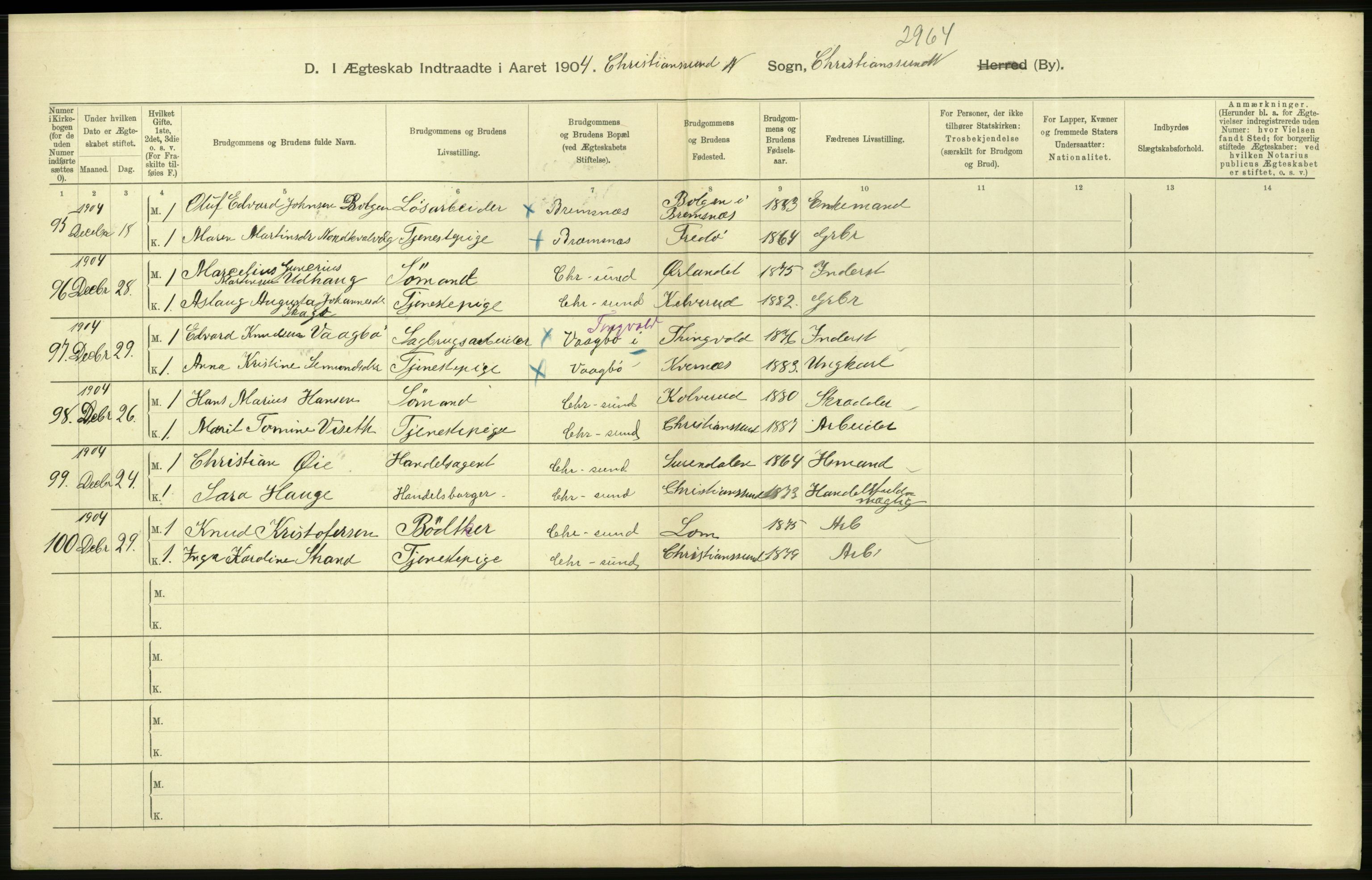 Statistisk sentralbyrå, Sosiodemografiske emner, Befolkning, AV/RA-S-2228/D/Df/Dfa/Dfab/L0016: Romsdals amt: Fødte, gifte, døde., 1904, p. 756