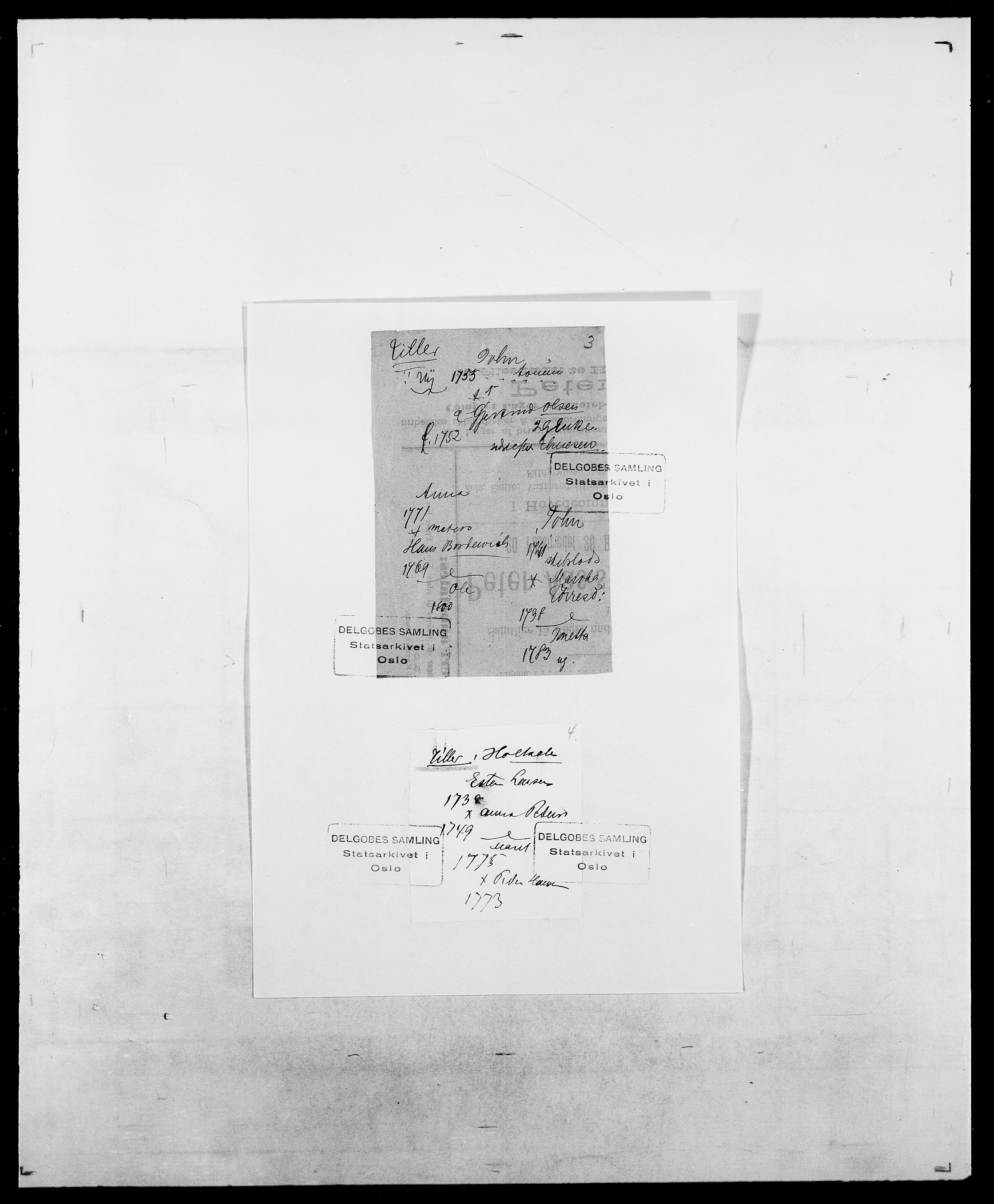 Delgobe, Charles Antoine - samling, AV/SAO-PAO-0038/D/Da/L0039: Thorsen - Urup, p. 41