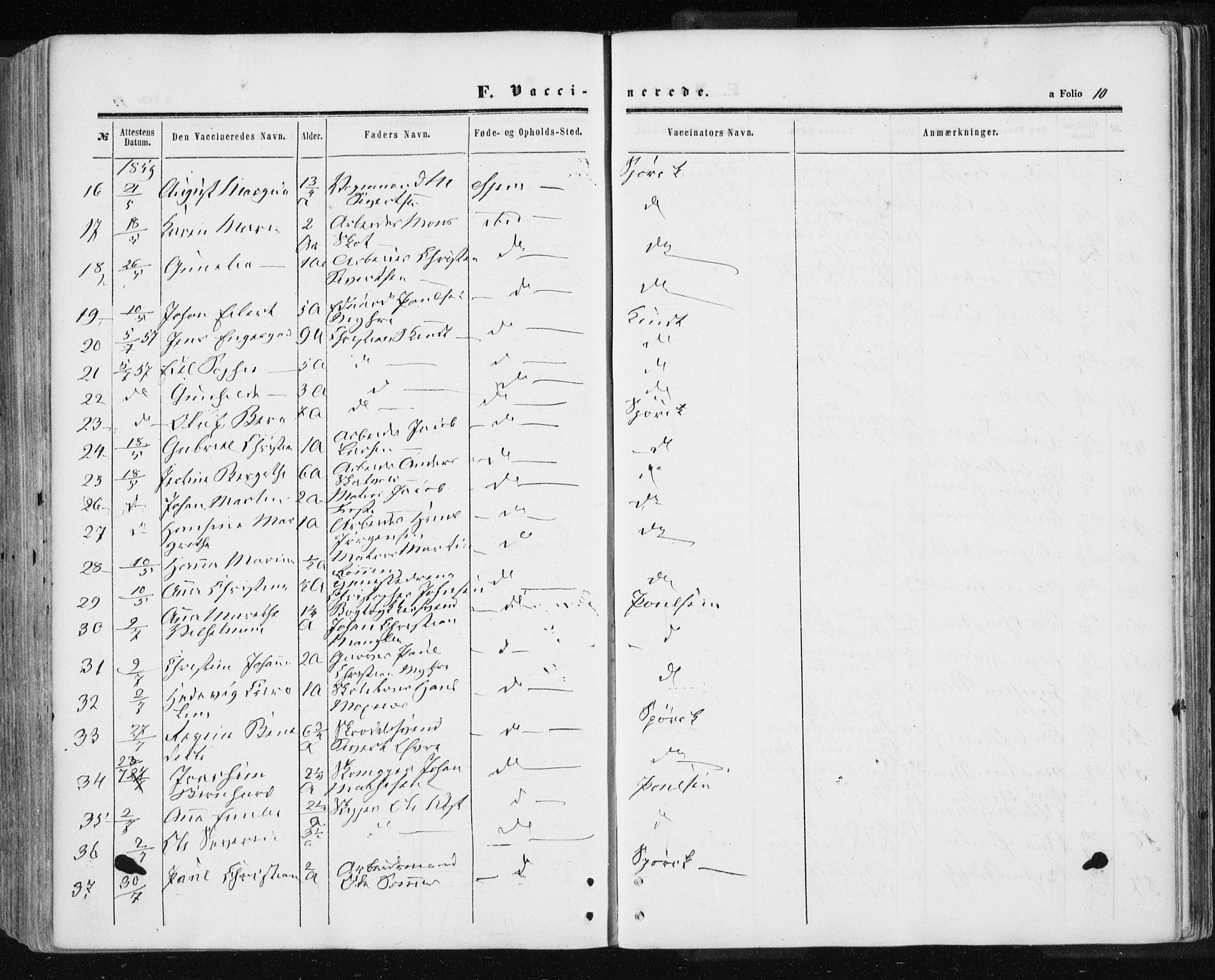 Ministerialprotokoller, klokkerbøker og fødselsregistre - Sør-Trøndelag, SAT/A-1456/601/L0053: Parish register (official) no. 601A21, 1857-1865, p. 10