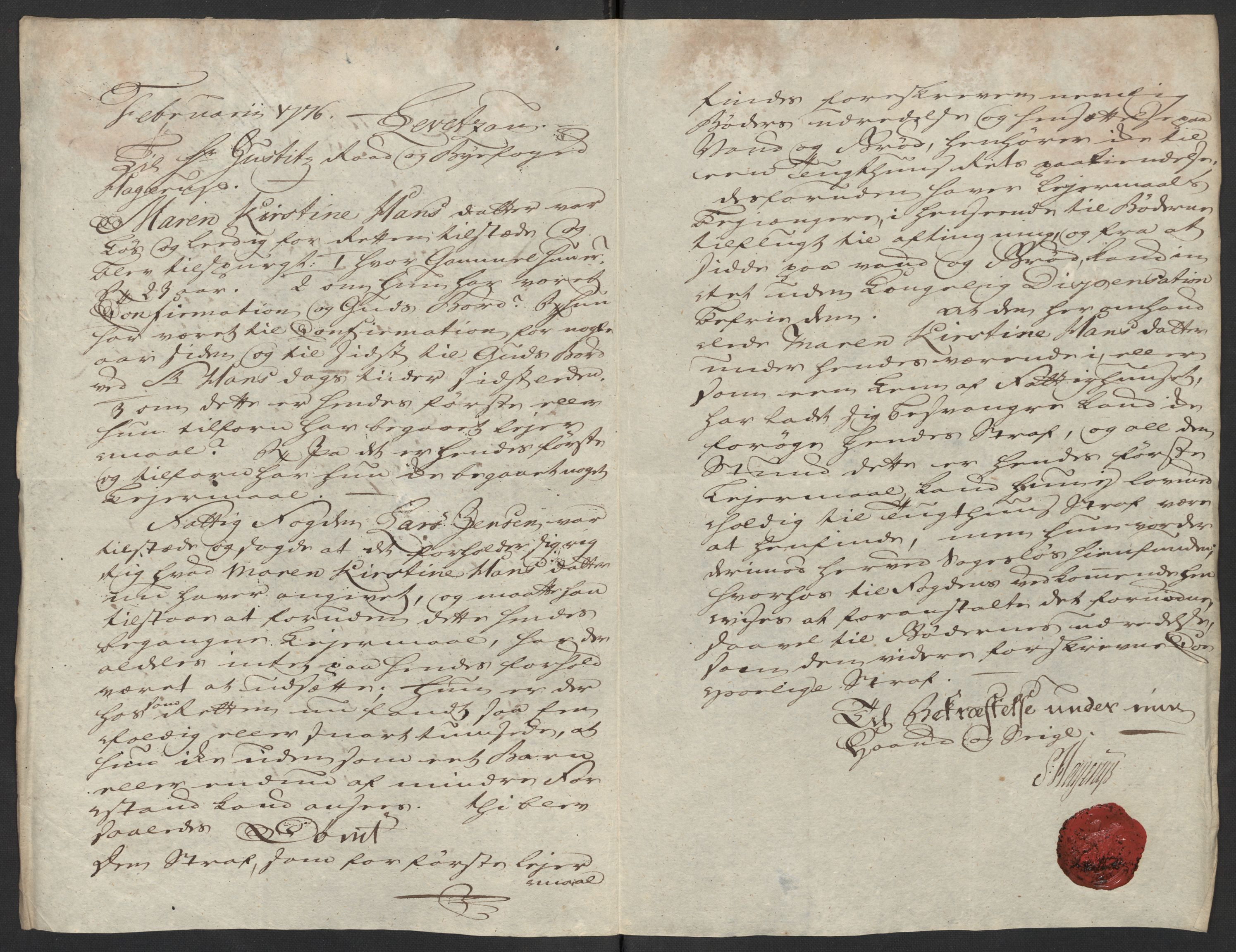 Kristiania stiftamt, SAO/A-10386/G/Gm/L0011: Domsakter og forhør, 1776, p. 417