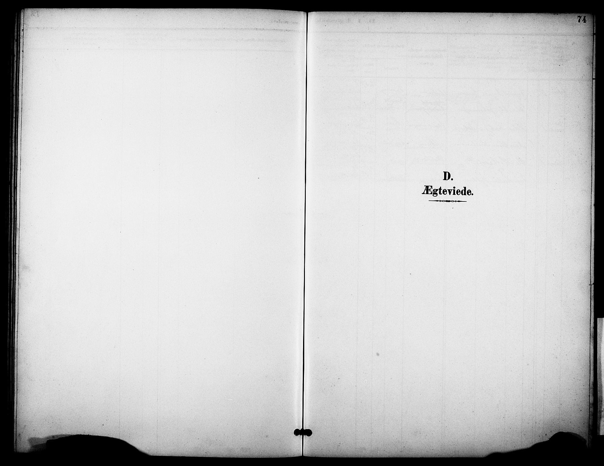 Skåtøy kirkebøker, SAKO/A-304/G/Gb/L0001: Parish register (copy) no. II 1, 1892-1916, p. 74
