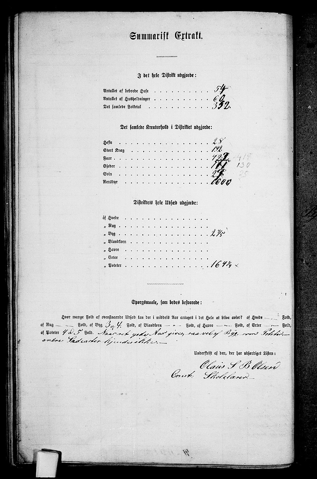 RA, 1865 census for Dverberg, 1865, p. 49