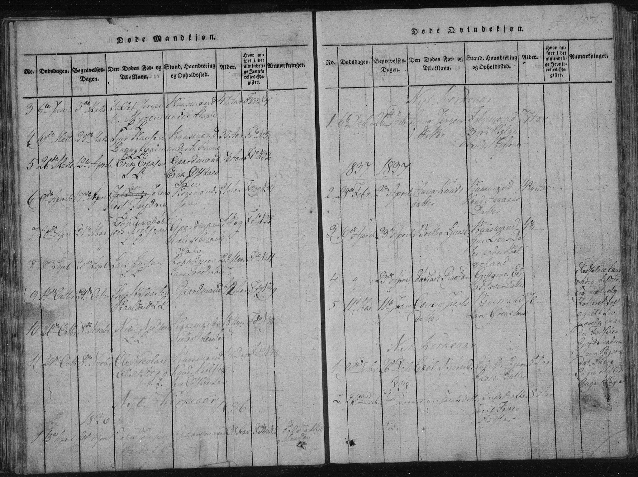 Vikedal sokneprestkontor, AV/SAST-A-101840/01/IV: Parish register (official) no. A 4, 1816-1850, p. 107