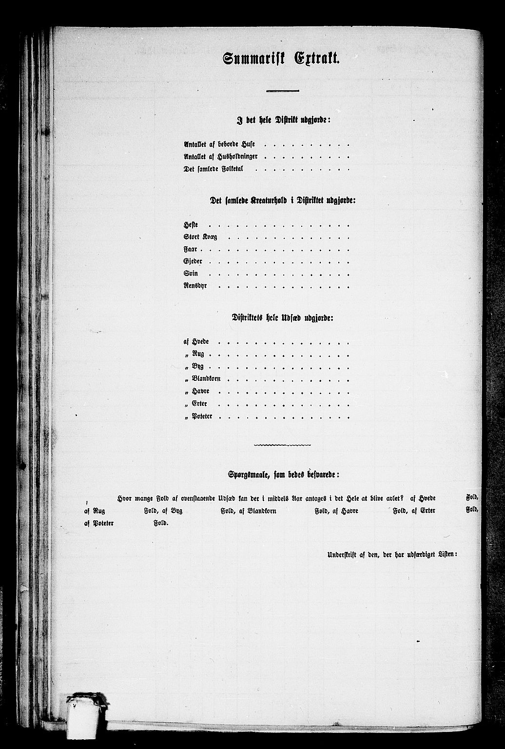 RA, 1865 census for Vestnes, 1865, p. 45