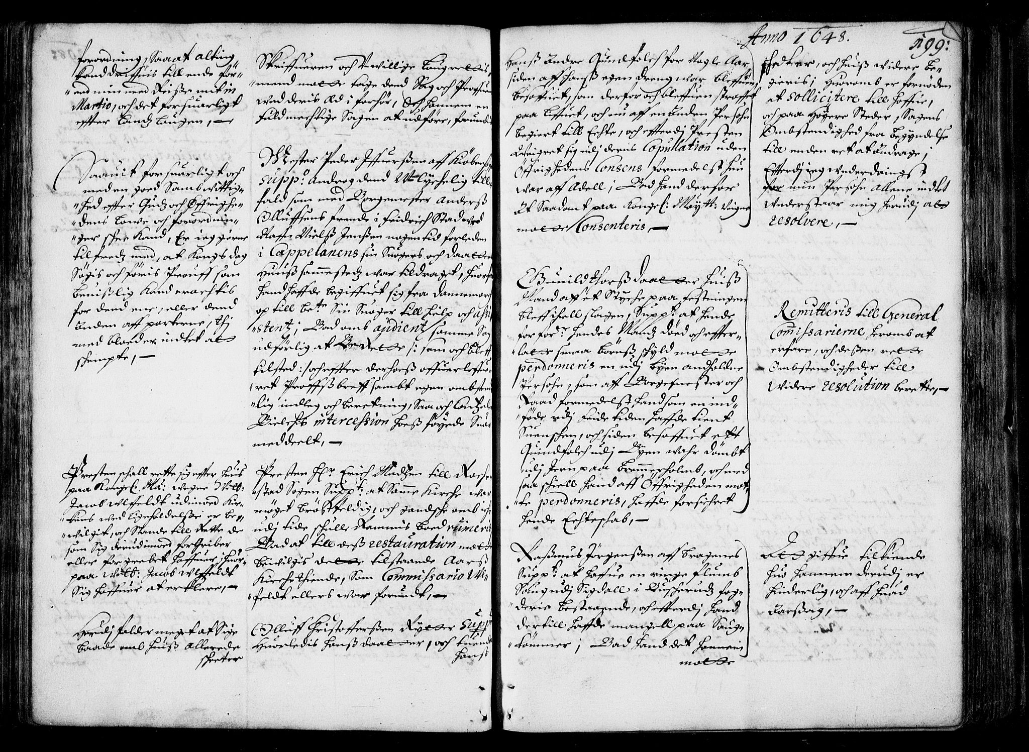 Stattholderembetet 1572-1771, AV/RA-EA-2870/Ac/L0001: Supplikasjons- og resolusjonsprotokoll, 1642-1650, p. 198b-199a