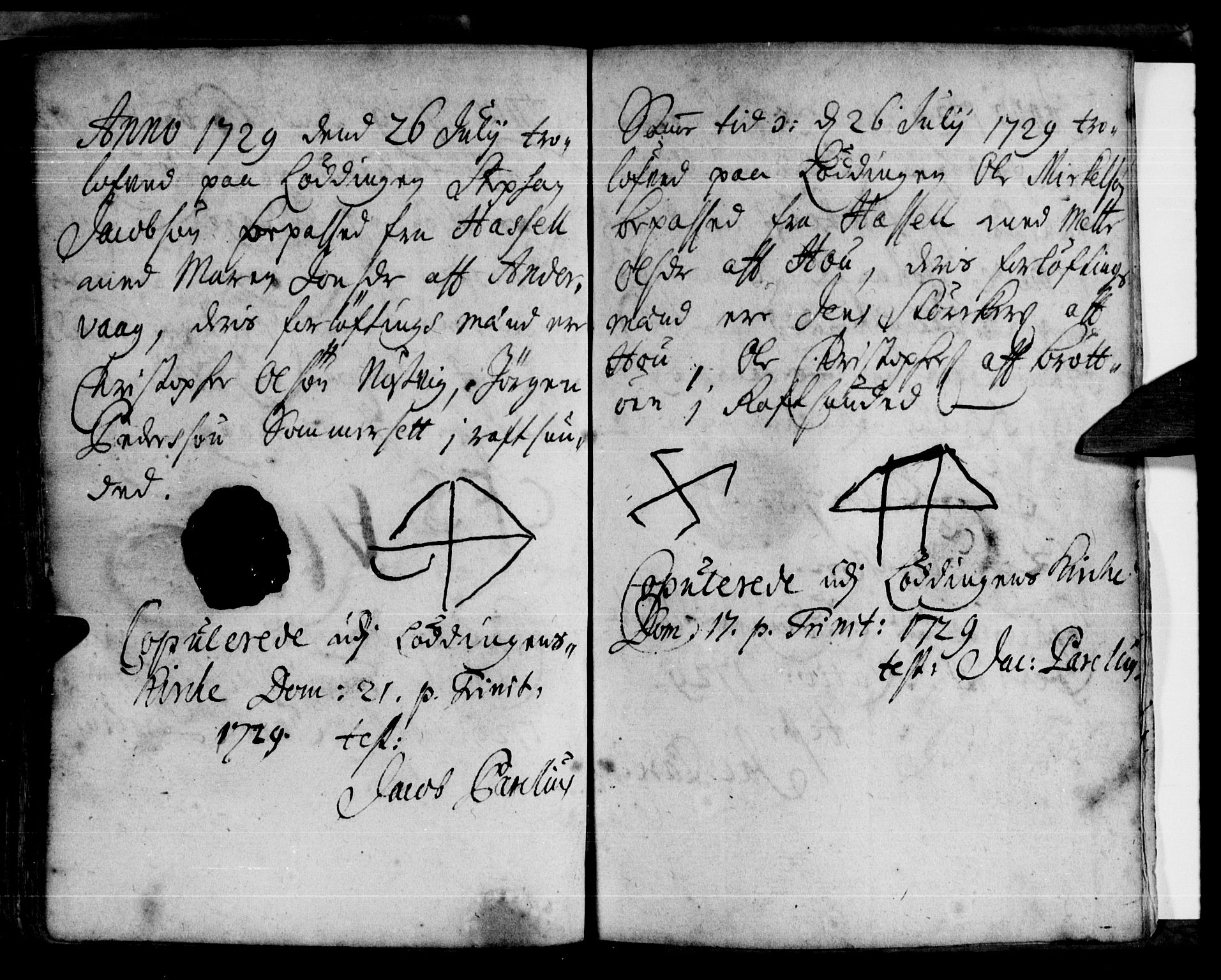 Ministerialprotokoller, klokkerbøker og fødselsregistre - Nordland, AV/SAT-A-1459/872/L1027: Parish register (official) no. 872A02, 1714-1747