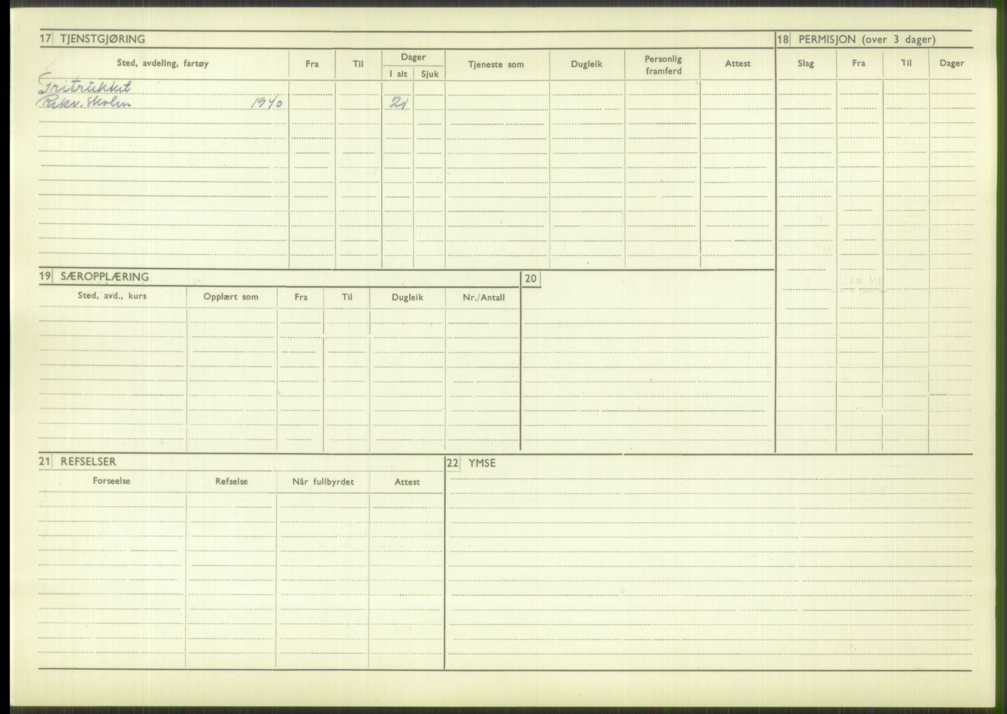 Forsvaret, Troms infanteriregiment nr. 16, AV/RA-RAFA-3146/P/Pa/L0016: Rulleblad for regimentets menige mannskaper, årsklasse 1932, 1932, p. 136