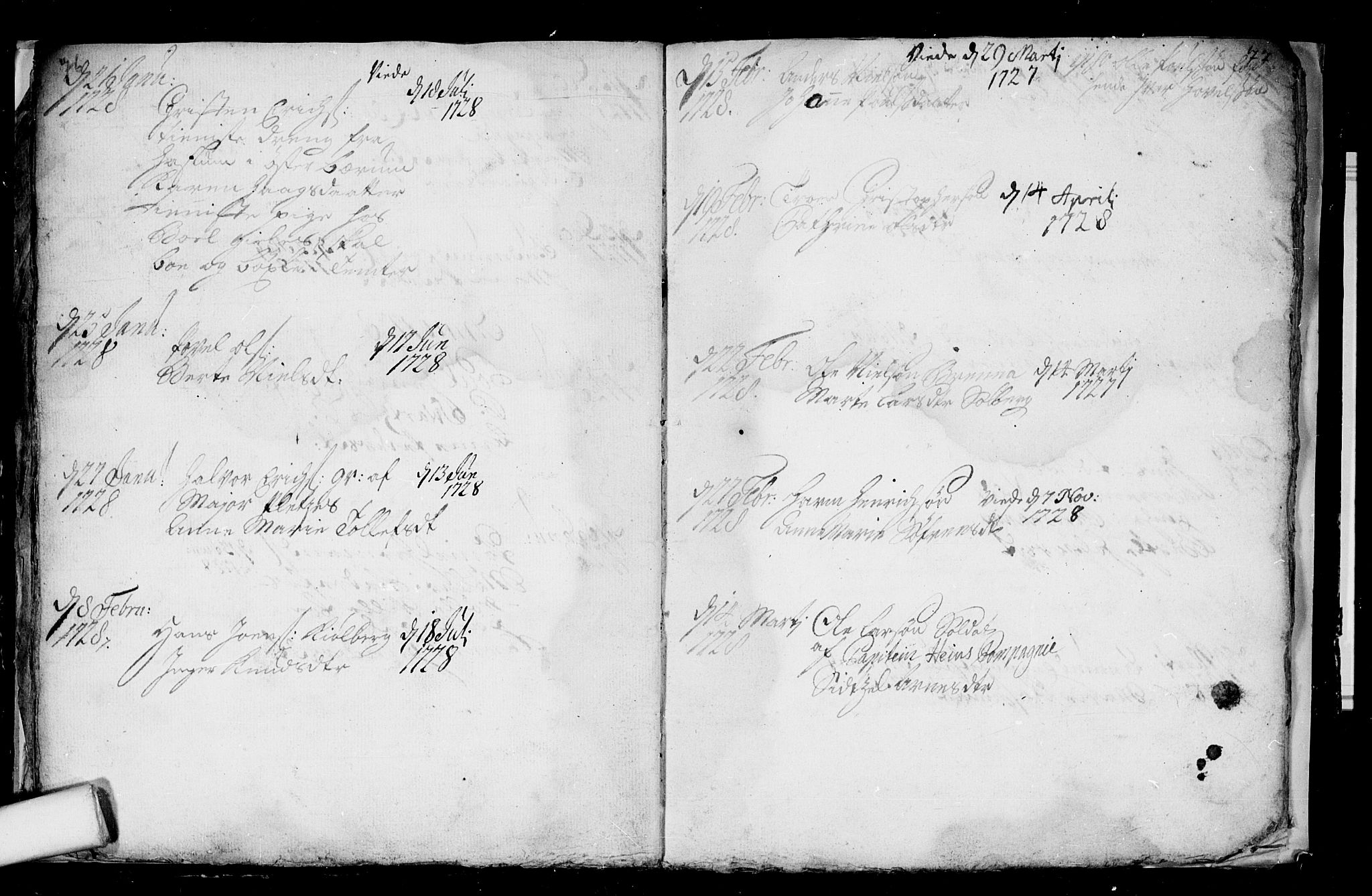 Aker prestekontor kirkebøker, SAO/A-10861/F/L0003: Parish register (official) no. 3, 1723-1731, p. 76-77