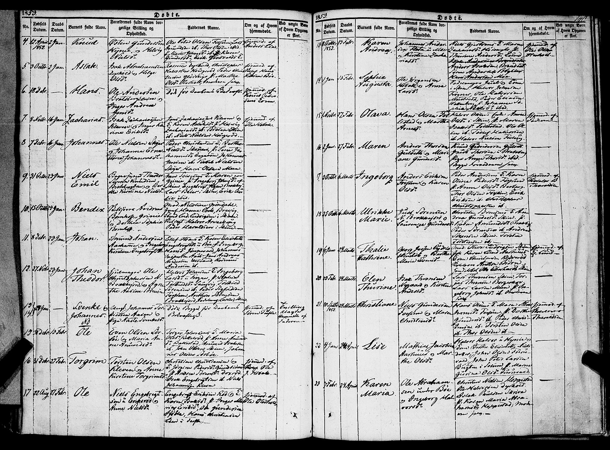 Gjerpen kirkebøker, AV/SAKO-A-265/F/Fa/L0007a: Parish register (official) no. I 7A, 1834-1857, p. 140