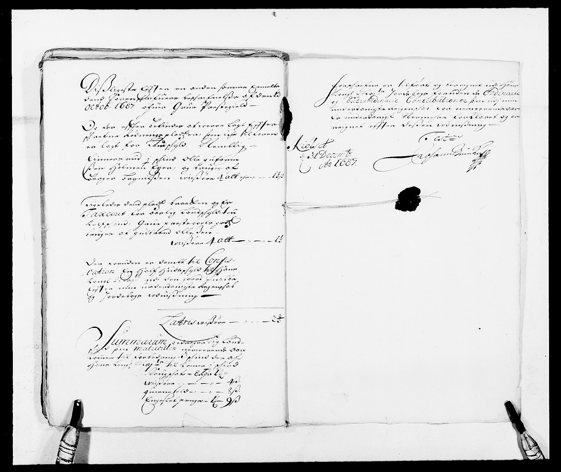Rentekammeret inntil 1814, Reviderte regnskaper, Fogderegnskap, RA/EA-4092/R13/L0824: Fogderegnskap Solør, Odal og Østerdal, 1687, p. 248