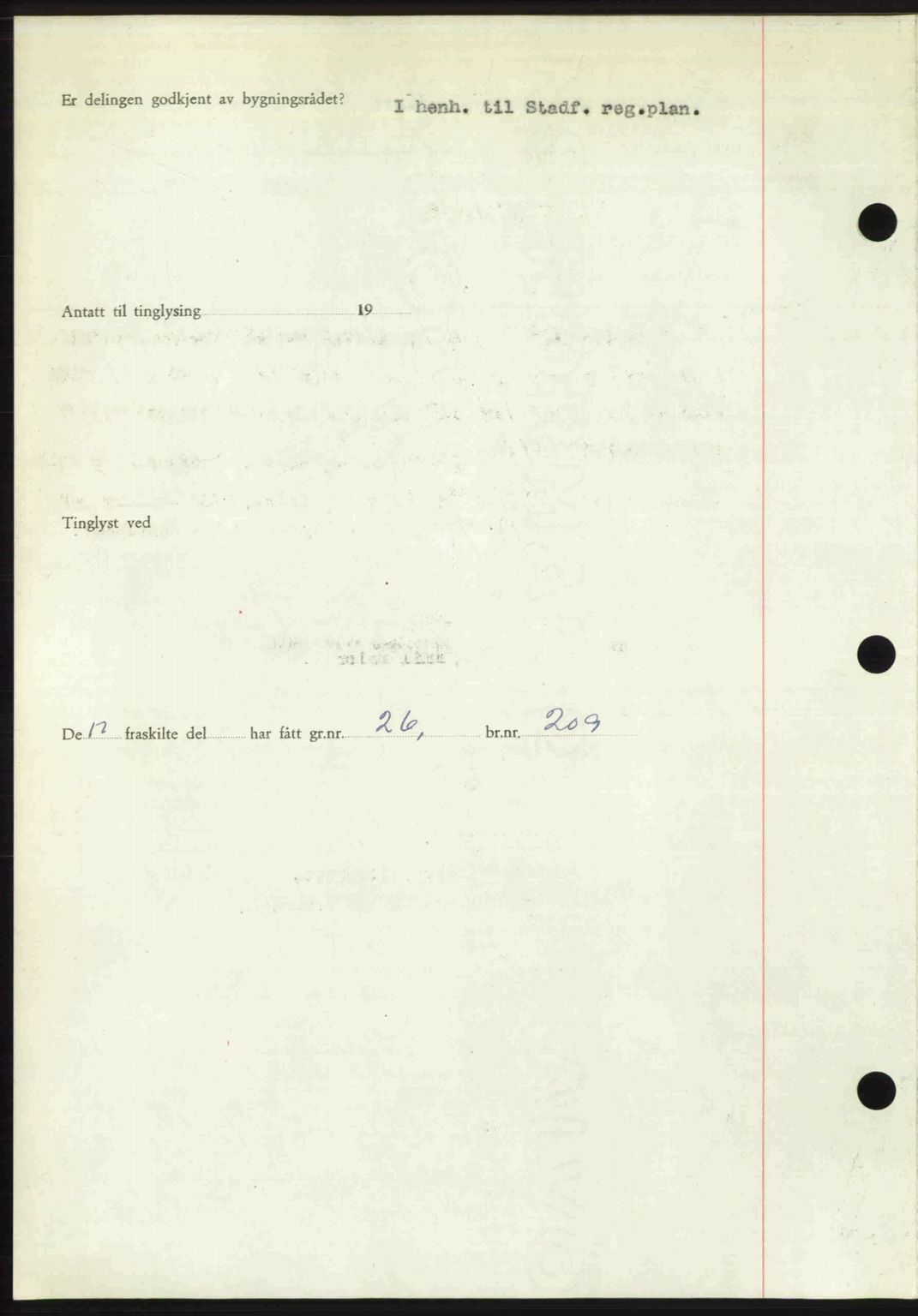 Romsdal sorenskriveri, AV/SAT-A-4149/1/2/2C: Mortgage book no. A28, 1948-1949, Diary no: : 318/1949