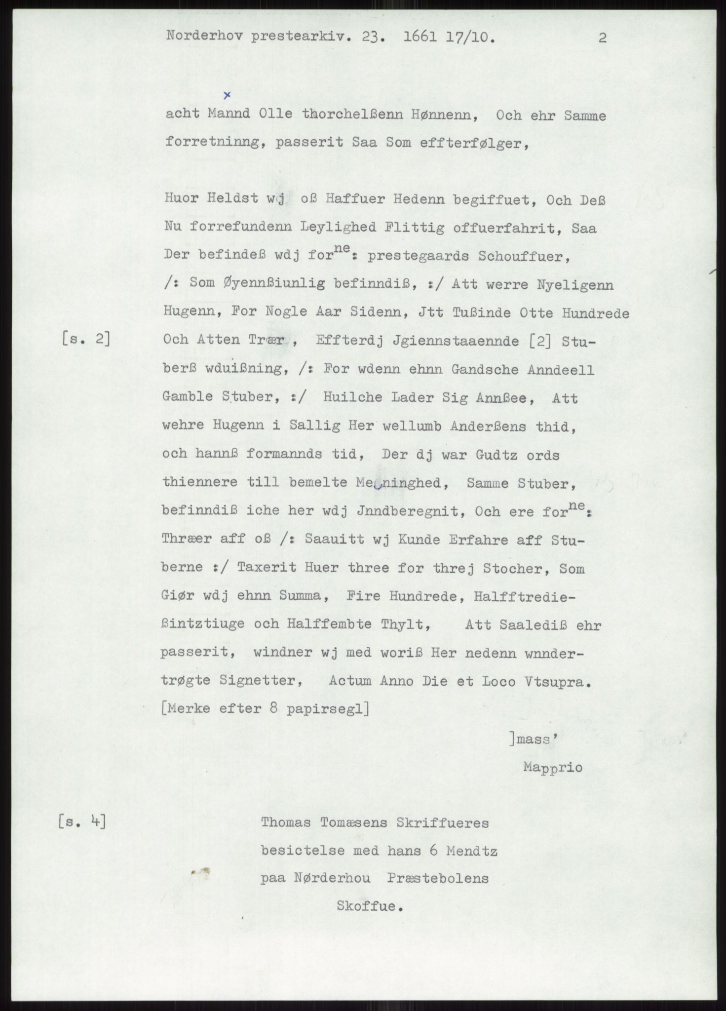 Samlinger til kildeutgivelse, Diplomavskriftsamlingen, AV/RA-EA-4053/H/Ha, p. 755