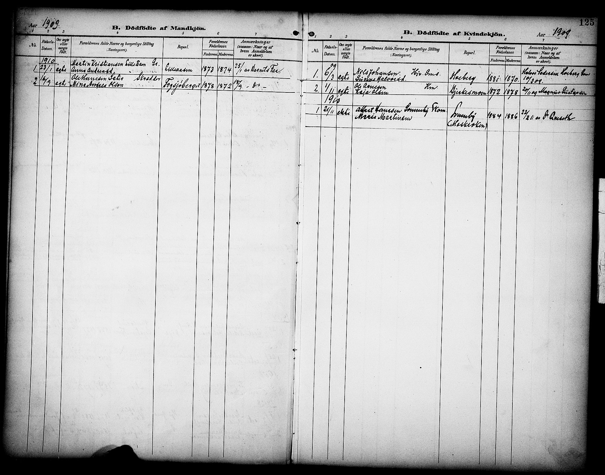 Grue prestekontor, SAH/PREST-036/H/Ha/Haa/L0013: Parish register (official) no. 13, 1898-1910, p. 125